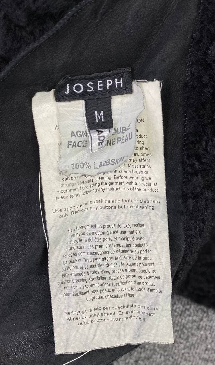Leather Vintage Joseph Faux Fur Lamb Skin Leather Jacket Size M / US 6-8 / IT 42-44 - 8 Thumbnail
