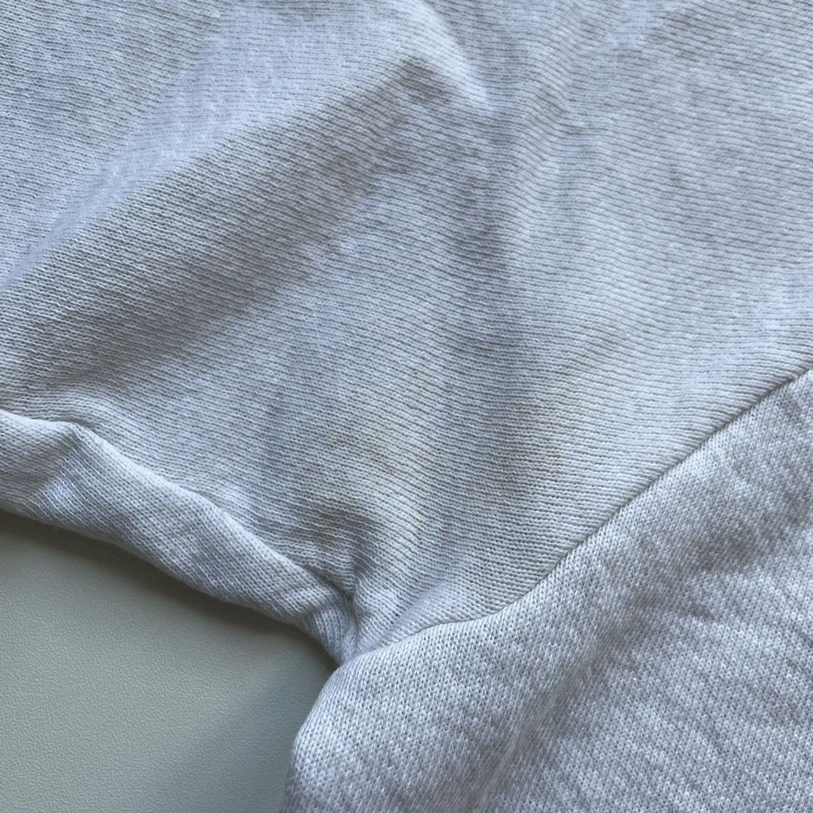 Vintage Vintage 90s White Blank Basic Raglan Crewneck Medium Rare Size US M / EU 48-50 / 2 - 2 Thumbnail