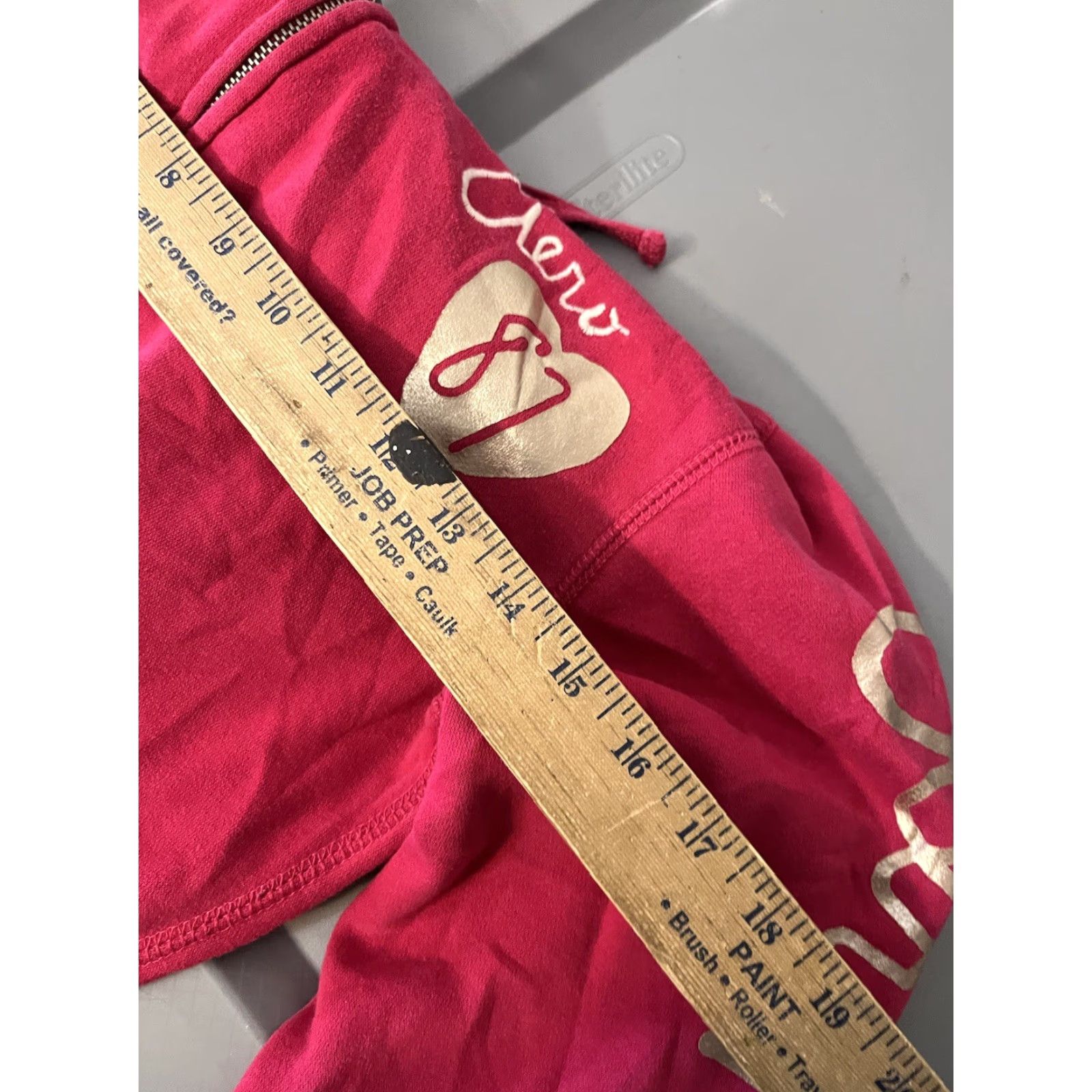 Vintage Aéropostale Hoodie Women Size M Full Zip Pink Long Sleeve Knit Logo Zipper - Casual Activewear Size M / US 6-8 / IT 42-44 - 5 Thumbnail