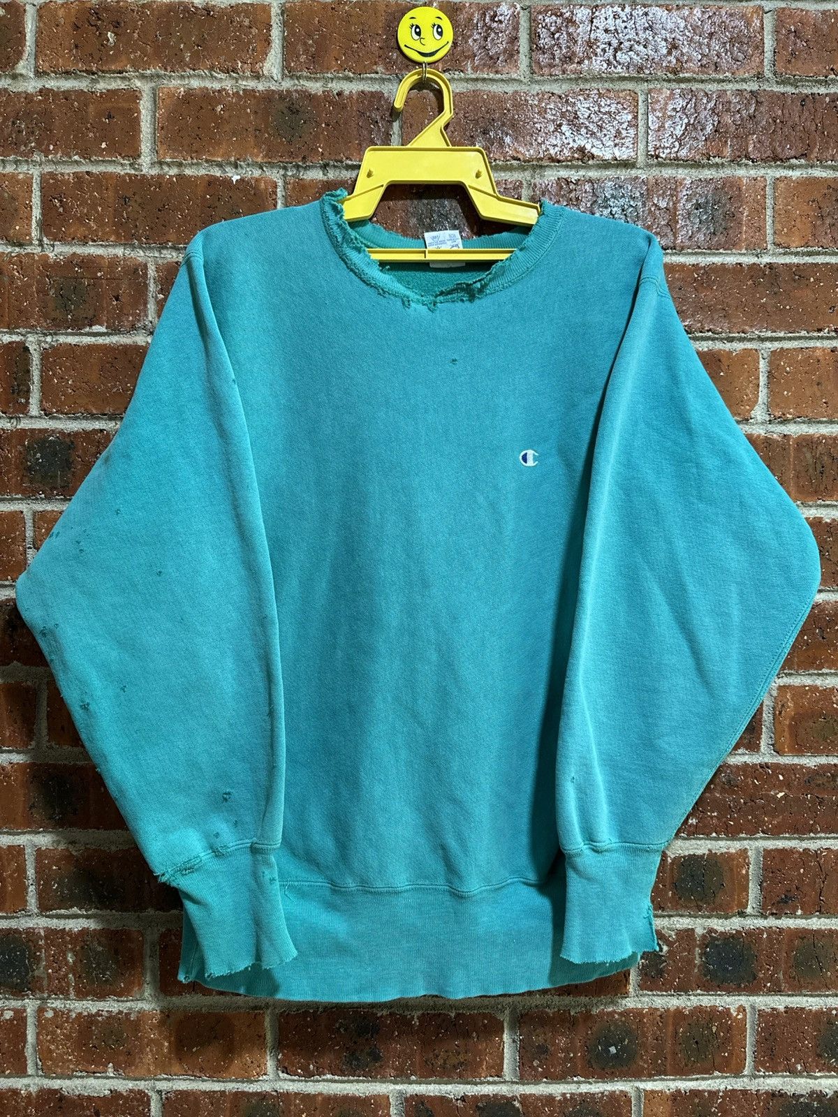 Thrashed Vintage Champion Reverse weave Sweatshirt Tee
