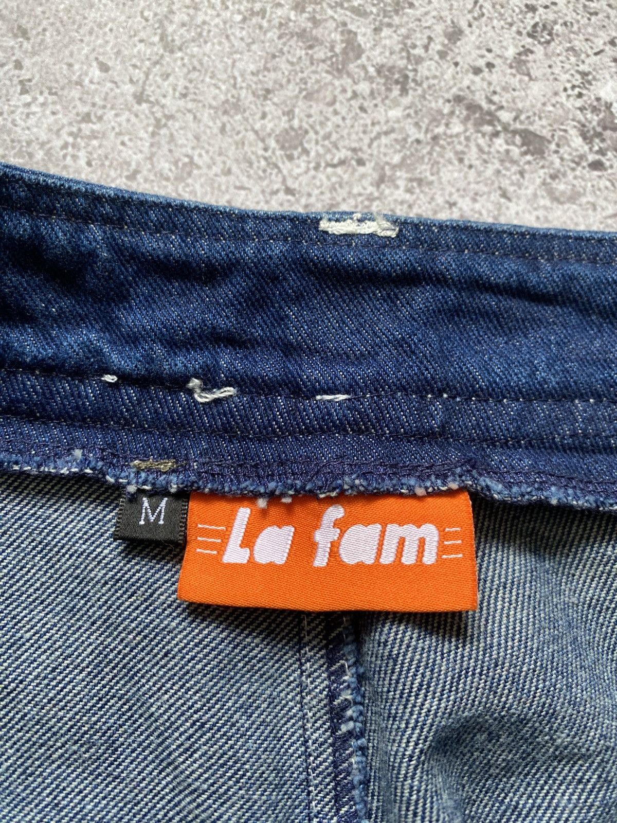 Japanese Brand × La Fam Amsterdam Vintage La Fam Amsterdam streetwear jeans Y2K Size US 31 - 10 Thumbnail