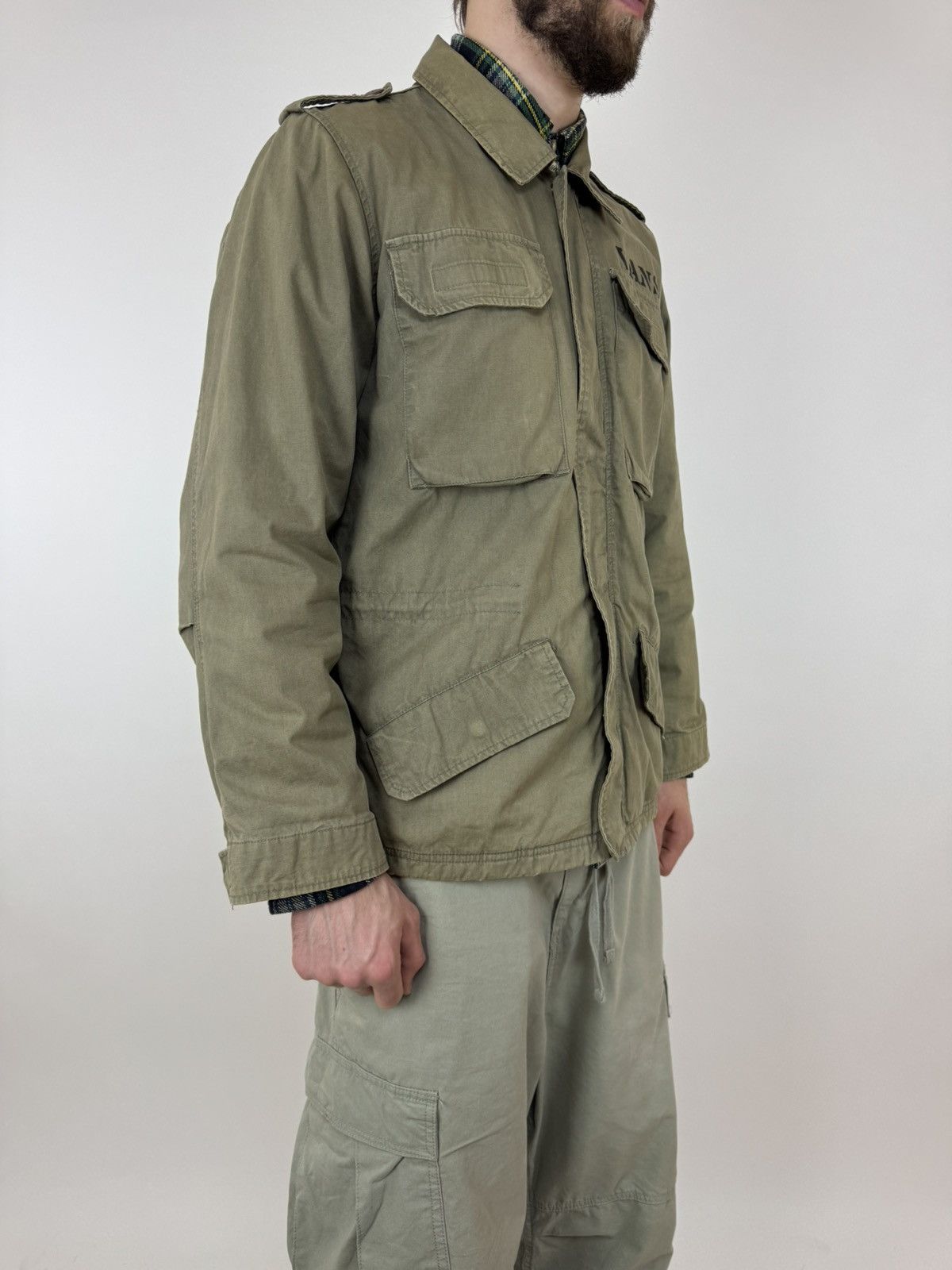 Vans × Vintage VANS Off The Wall Vintage Military Army Jacket M65 Amekaji Size US M / EU 48-50 / 2 - 12 Thumbnail