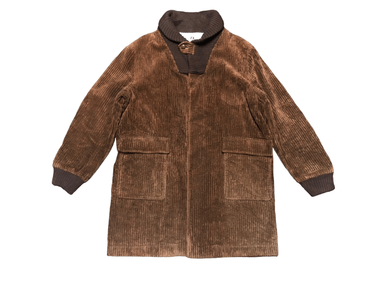 image of Goodenough x Vintage 1990 Good Enough Corduroy Sherpa Coat Jacket, Men's (Size Large)