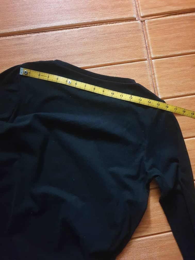 Japanese Brand Mahara modern longsleeve black Shirt Size L / US 10 / IT 46 - 8 Thumbnail