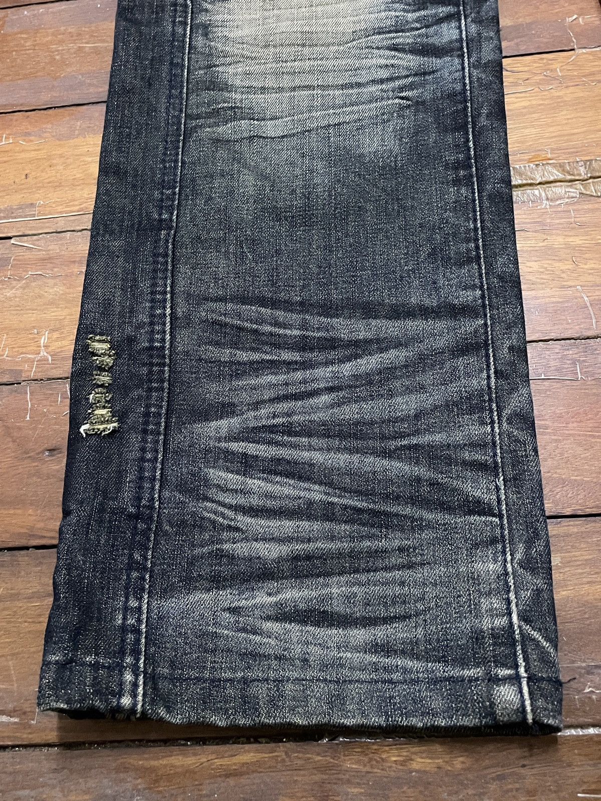 If Six Was Nine Very Rare Vintage Brand TSL Ripped Tactical Jeans 1990s Size US 32 / EU 48 - 5 Thumbnail