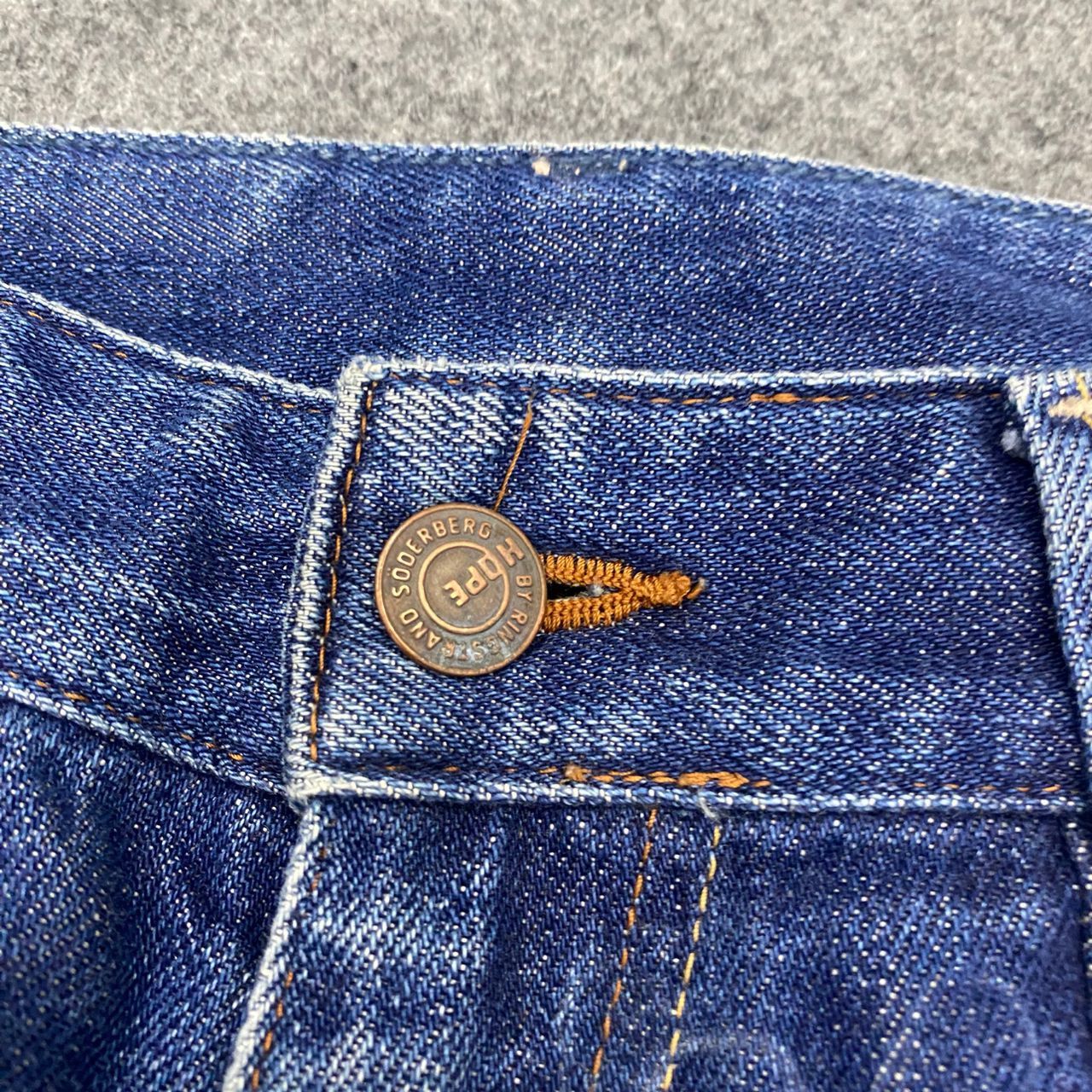 Hope 💥Best Offer💥Vintage Hope Selvegde Distressed Denim Denim Size US 33 - 11 Thumbnail