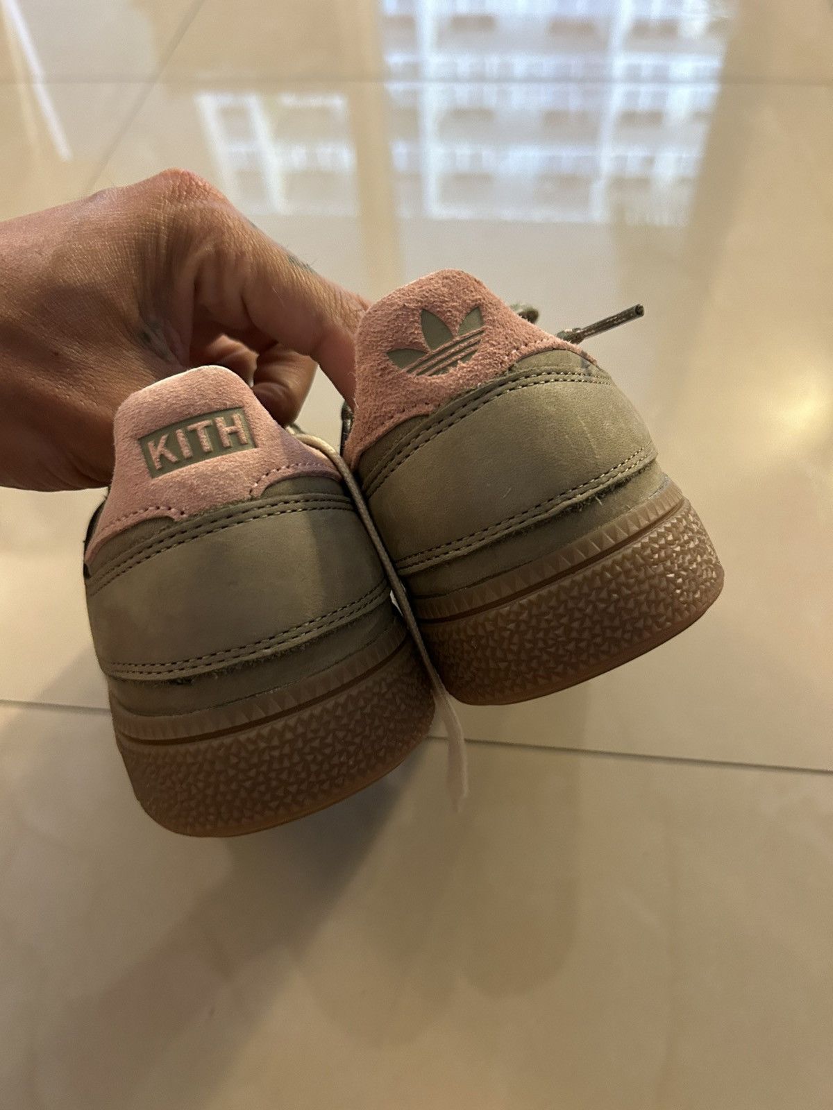 Adidas × Kith Adidas x kith handball gum pink Size US 7.5 / EU 40-41 - 4 Thumbnail