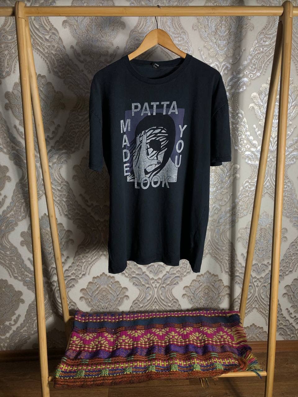 Patta VINTAGE PATTA BIG LOGO DESIGNER T-SHIRT RETRO SK8 Y2K 90s Size US XL / EU 56 / 4 - 1 Thumbnail