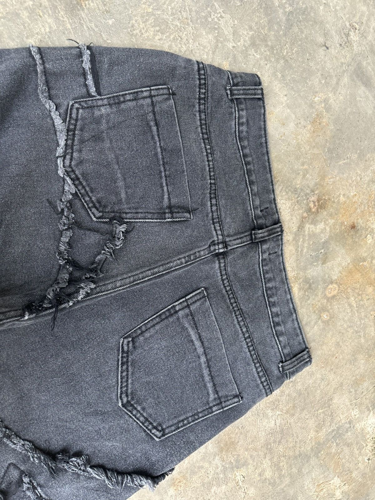 If Six Was Nine Y2k Bootcut Leey Distressed Ifsixwasnine Lgb Style Jeans Size US 29 - 5 Thumbnail
