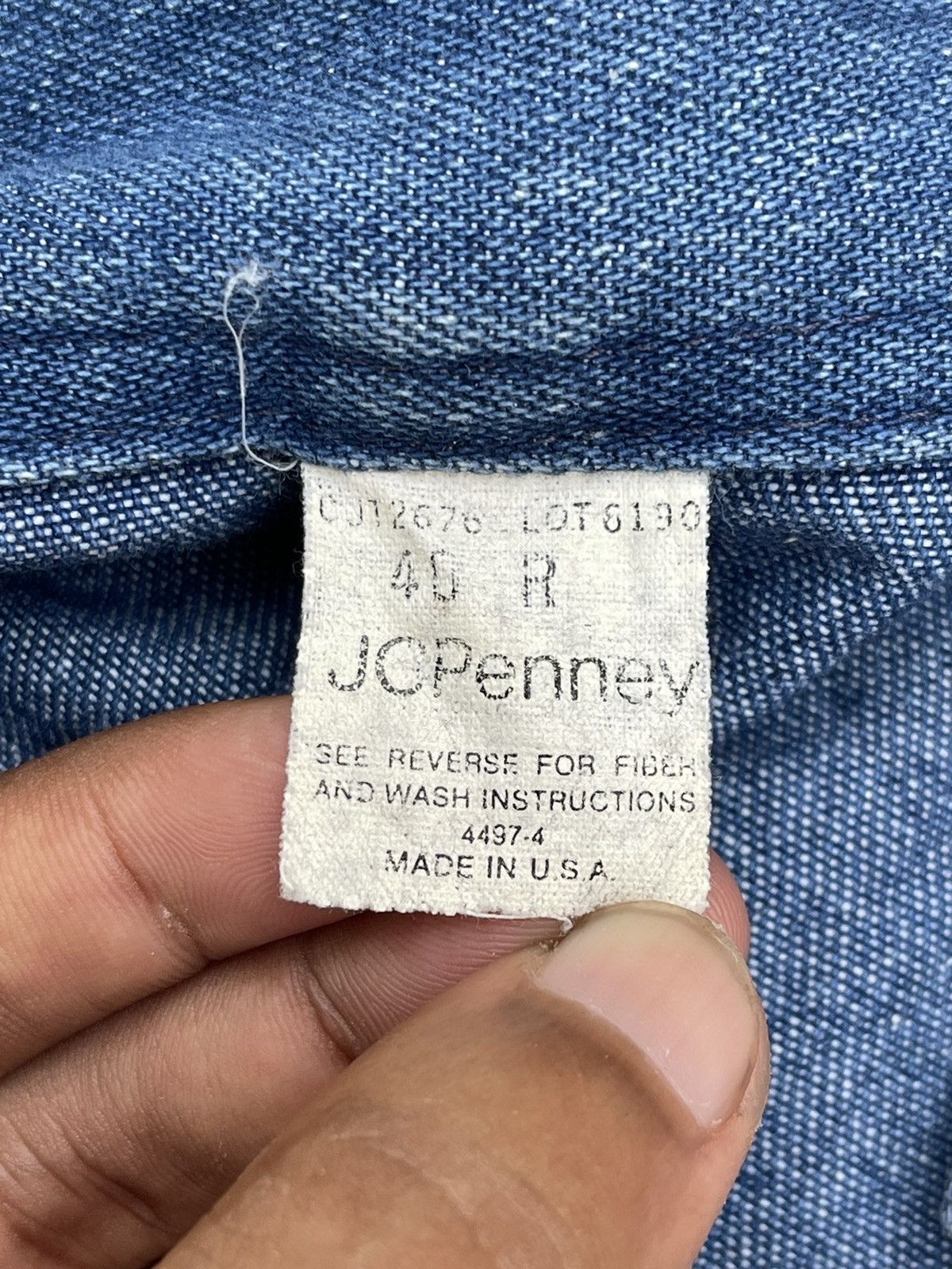 Big Mac × JCPenney × Vintage 🔥RARE🔥 Big Mac by JC Penny Denim Overall Made In Usa Size US L / EU 52-54 / 3 - 11 Thumbnail