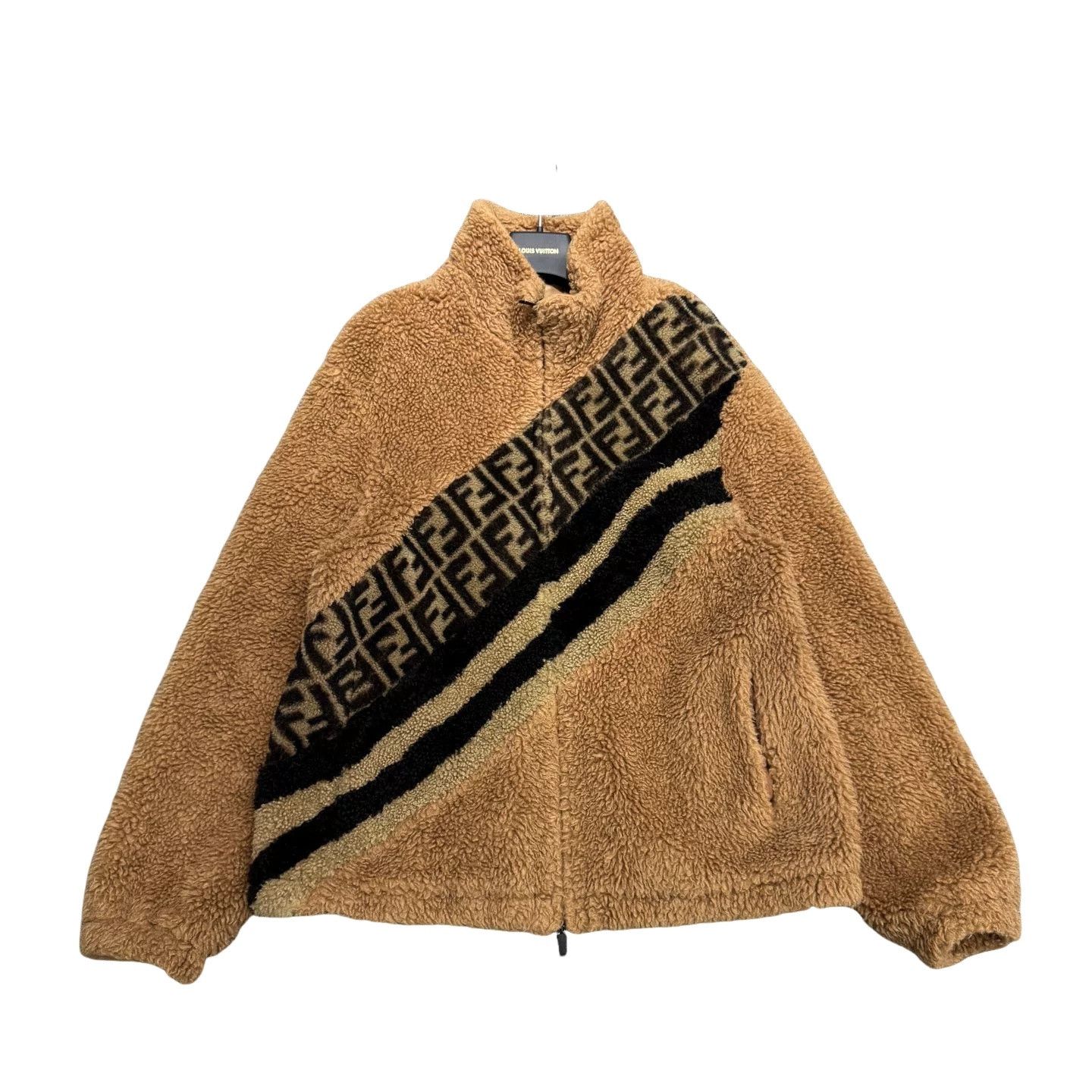 Fendi Fendi Zucca Panel Fleece Jacket Size 46 Size US S / EU 44-46 / 1 - 1 Thumbnail