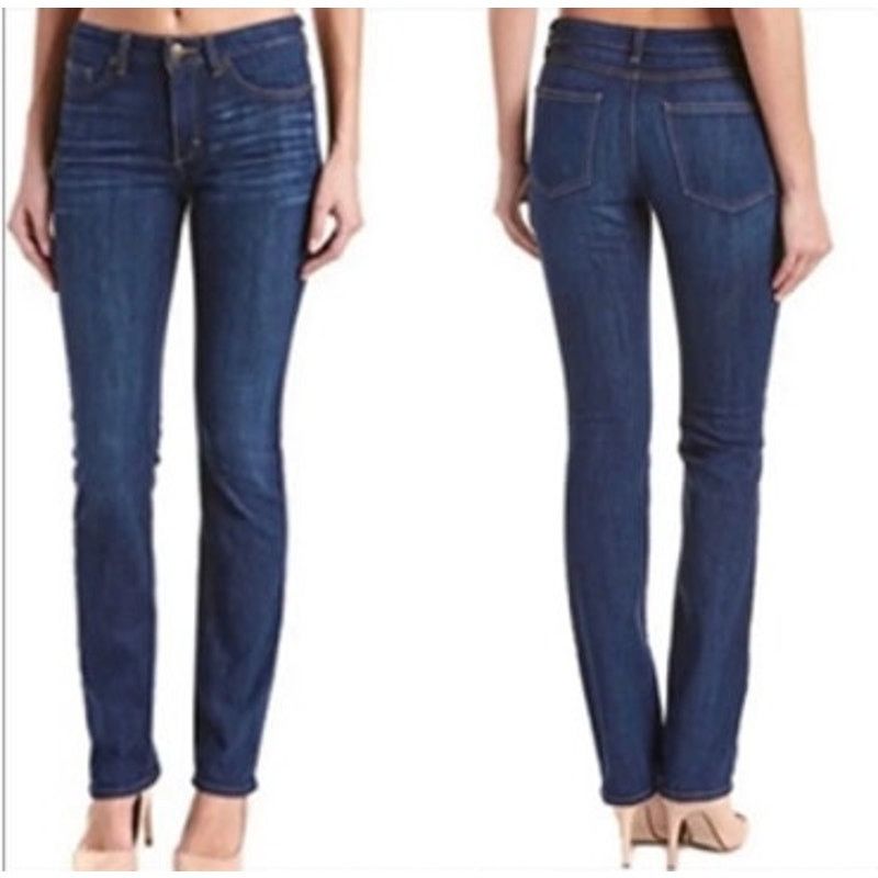 Spanx SPANX The Slim-X Skinny Dark Wash Jean 28 Size 28" / US 6 / IT 42 - 1 Thumbnail