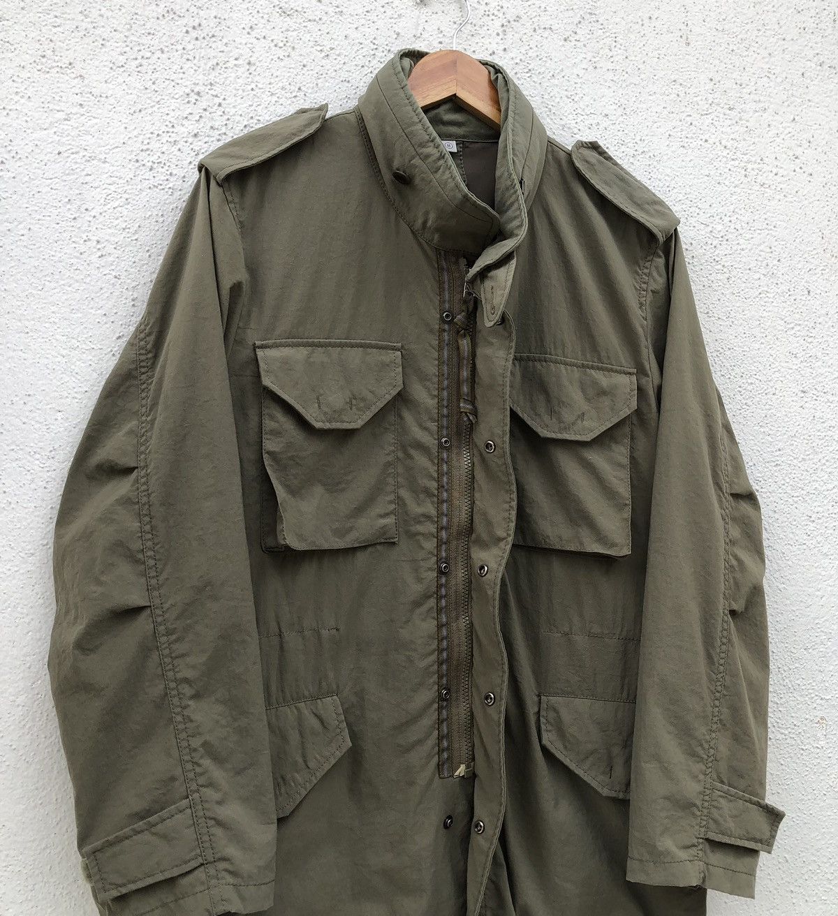 Uniqlo Uniqlo Japanese Brand Military M65 Field Nylon Jacket Size US M / EU 48-50 / 2 - 1 Thumbnail