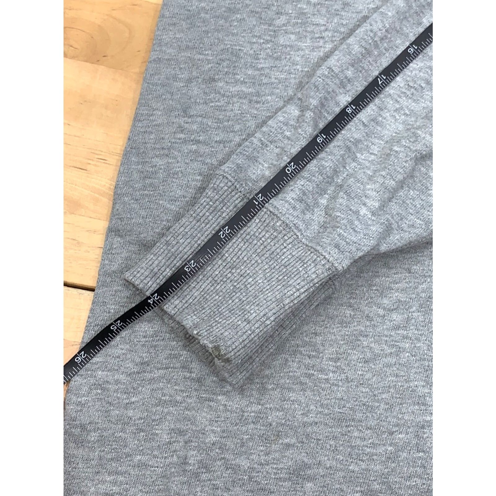Nike Nike Mens Sweatshirt Pullover Henley Crew Neck Gray L Casual 90s Sports Shirt Men Size US L / EU 52-54 / 3 - 6 Thumbnail
