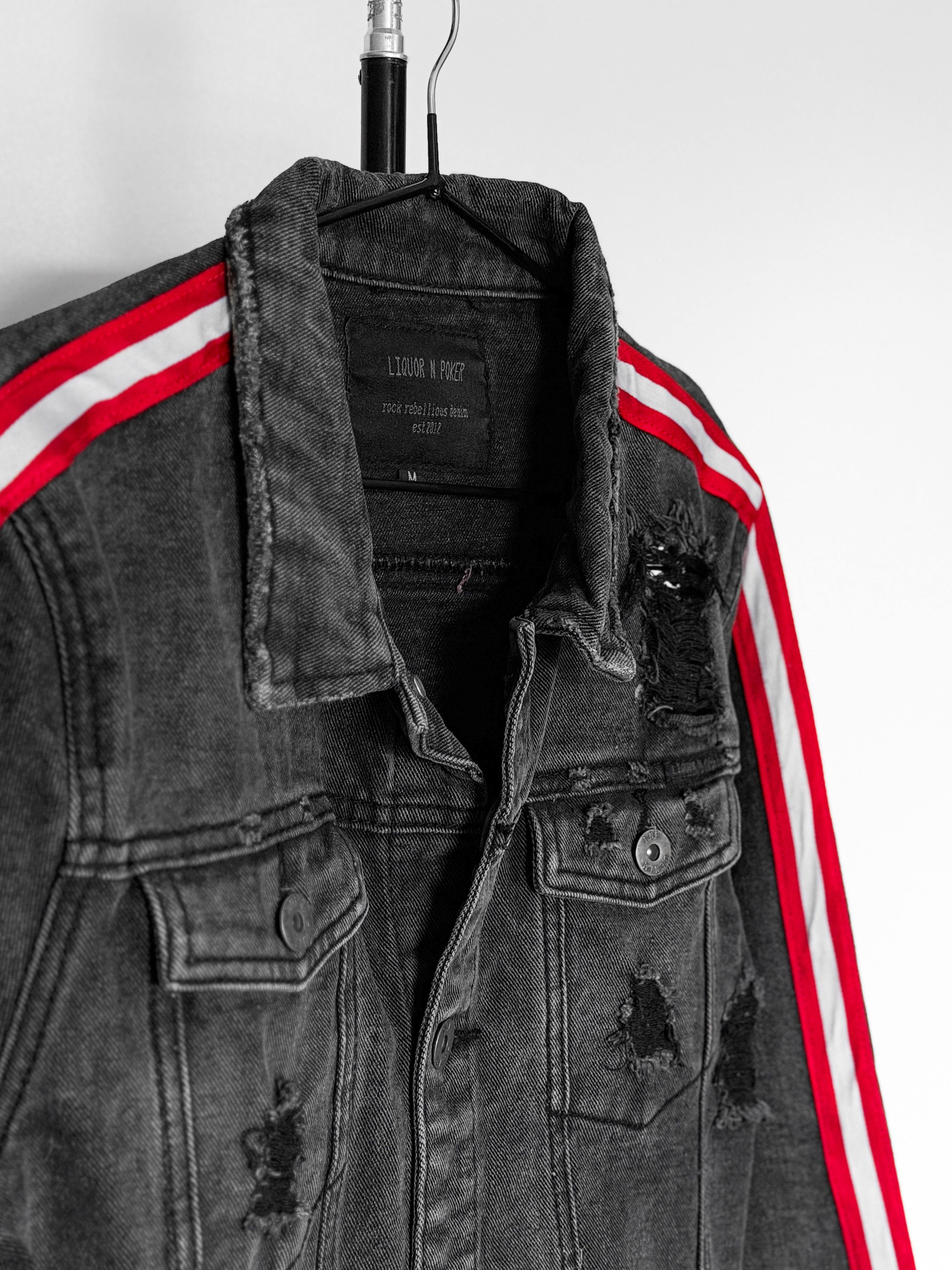 Other Liquor N Poker Rock Rebellious Denim Men’s Jacket Size US M / EU 48-50 / 2 - 2 Thumbnail