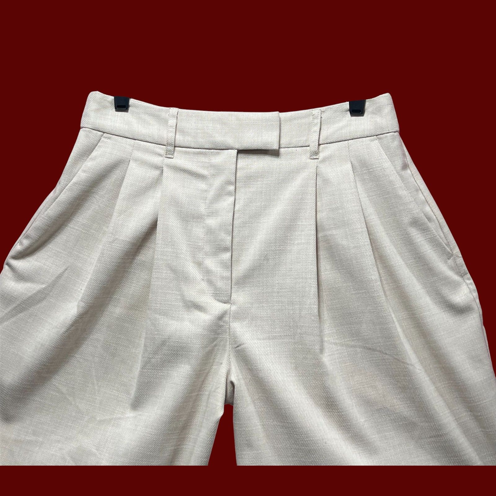 Worthington Worthington - Women's Mid-Rise 8.5" Inseam City Short - Beig Size 30" / US 8 / IT 44 - 11 Thumbnail
