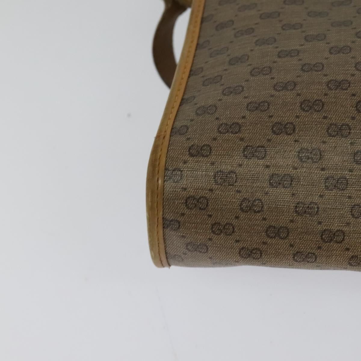 Gucci GUCCI Micro GG Supreme Shoulder Bag Pvc Beige Gold 001 115 Size ONE SIZE - 12 Thumbnail