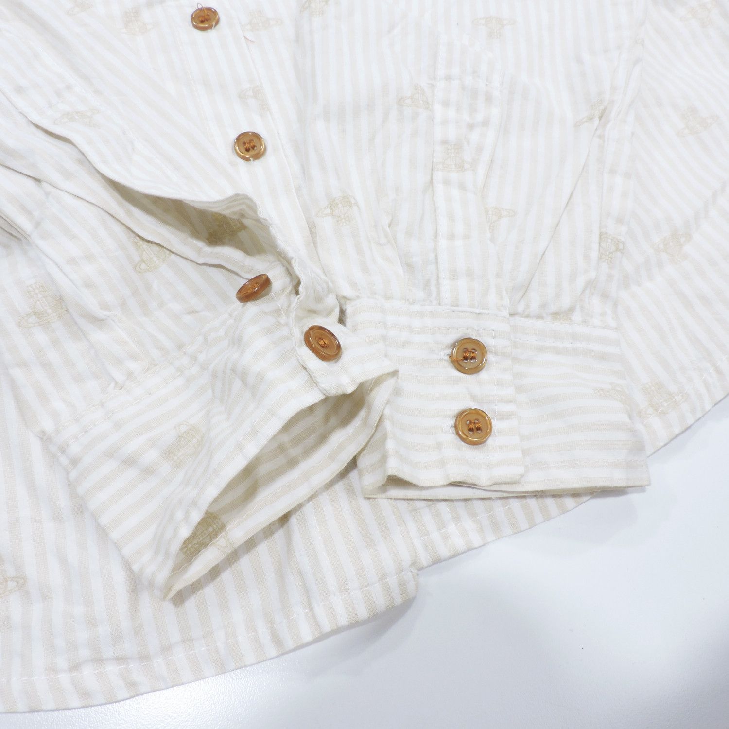 Vivienne Westwood VIVIENNE WESTWOOD RED LABEL MONOGRAM LONG SLEEVE SHIRT Size M / US 6-8 / IT 42-44 - 9 Thumbnail