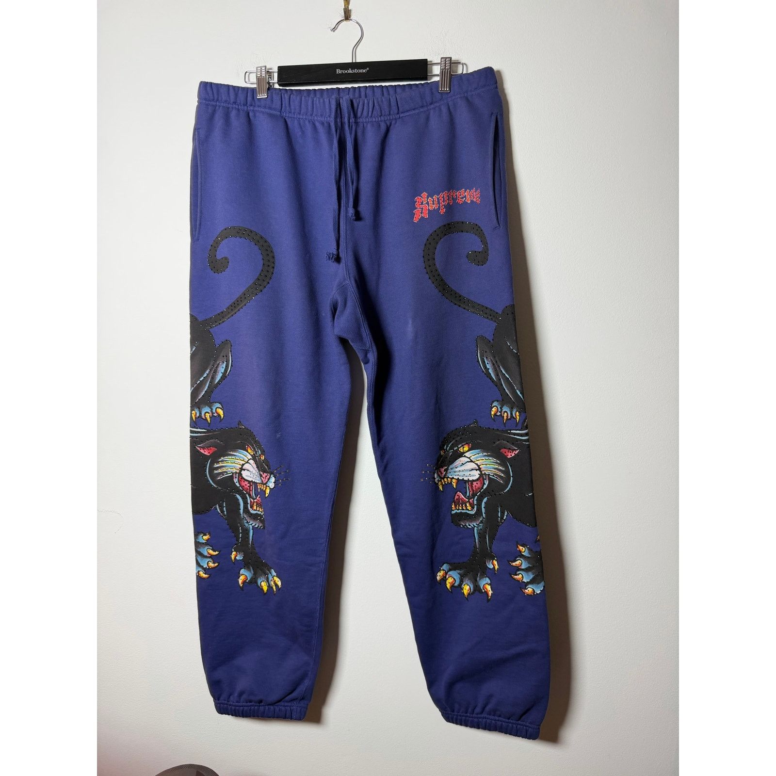 Supreme Supreme Panther Sweatpant Size US 34 / EU 50 - 1 Thumbnail
