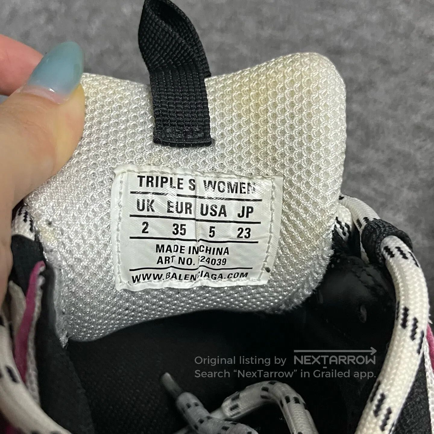 Balenciaga Balenciaga Triple S mesh low-top dad shoes| Size US 4.5 / IT 34.5 - 5 Thumbnail