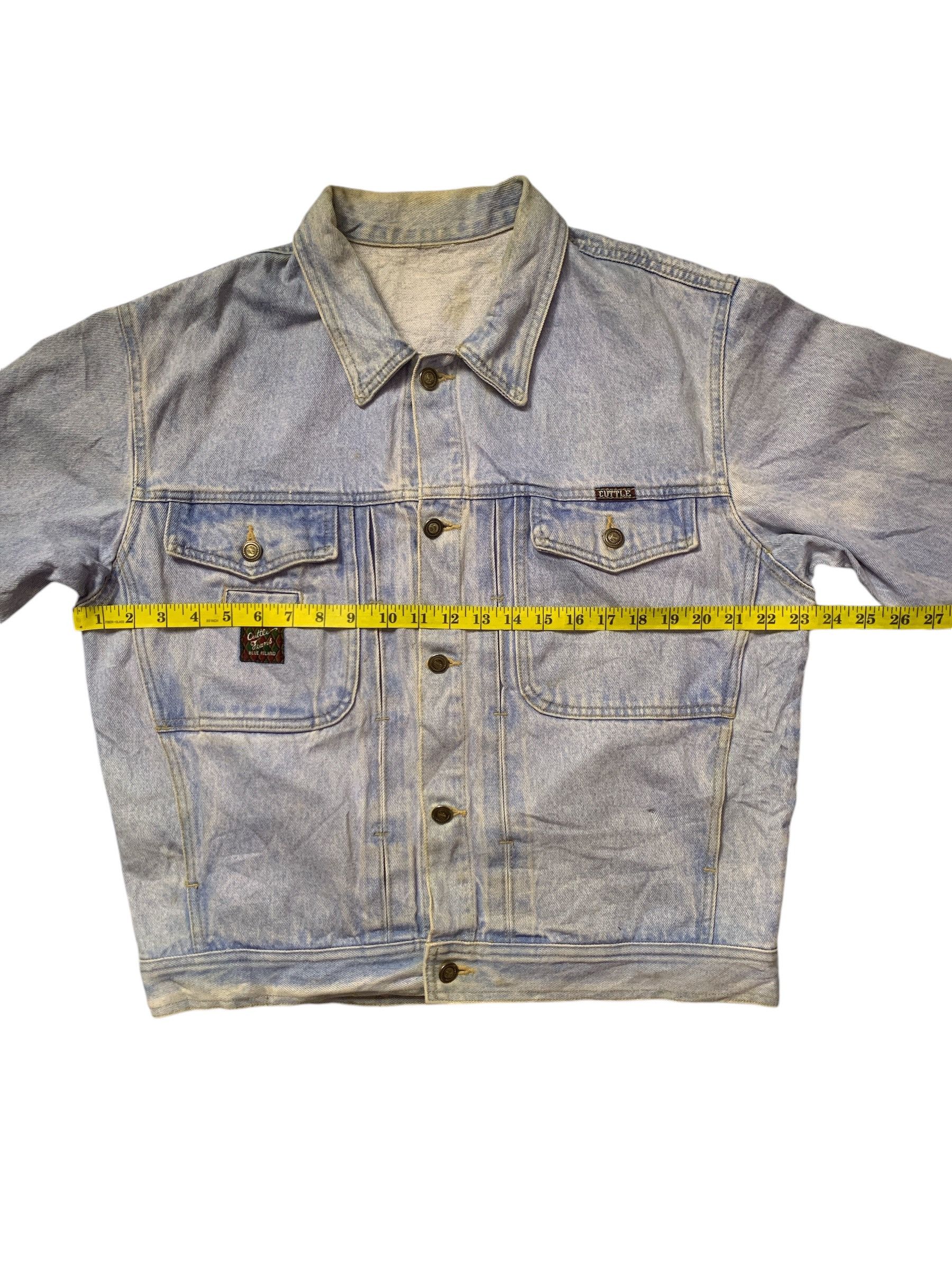 Japanese Brand × Vintage Rare Design Vintage Cuttle Jeans Denim Jackets Size US M / EU 48-50 / 2 - 11 Thumbnail