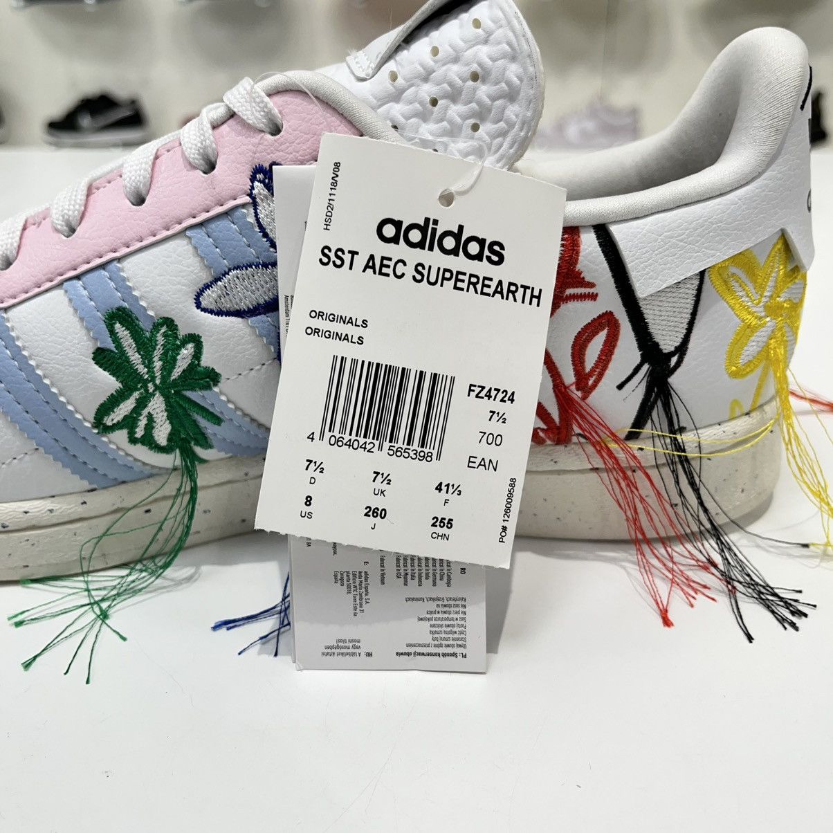 Adidas Adidas Superstar Sean Wotherspoon Superearth Size US 8 / EU 41 - 13 Thumbnail