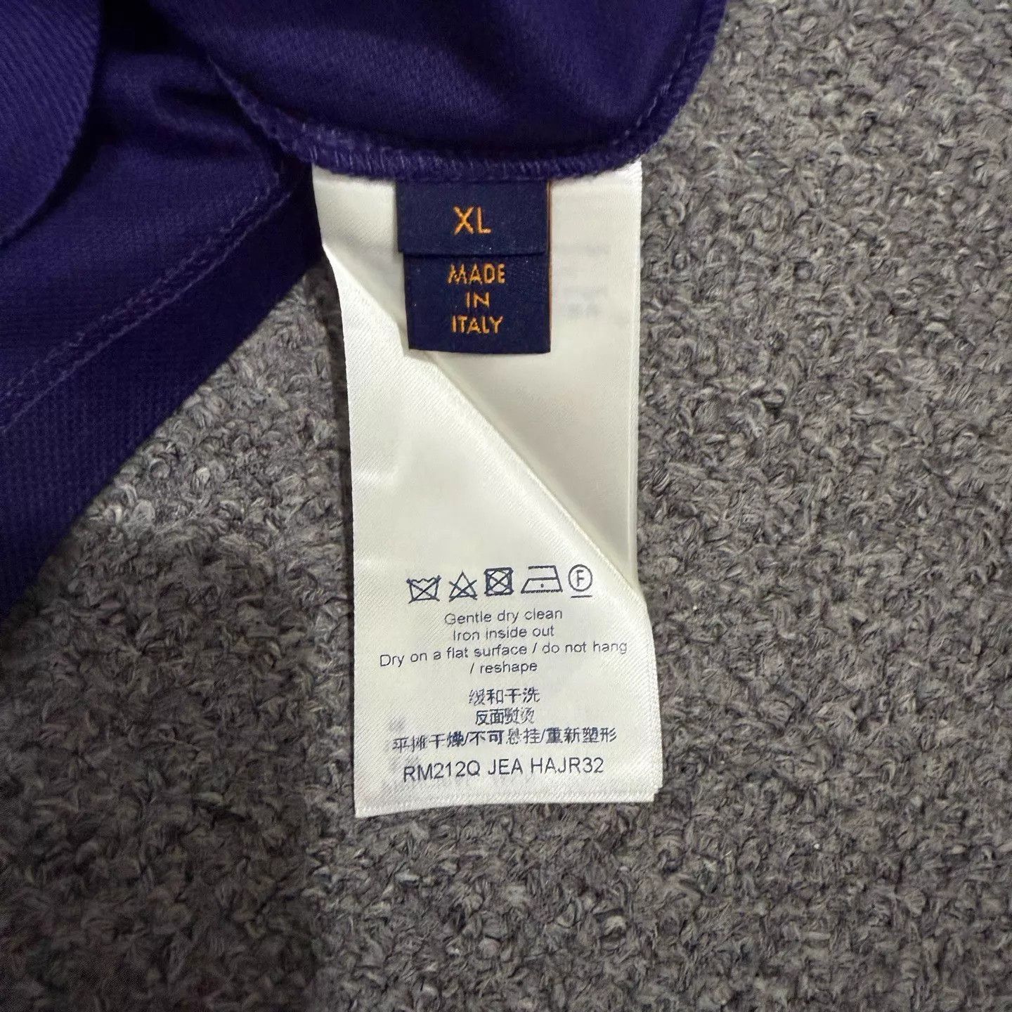 Louis Vuitton LV Blue Chest Logo Polo Shirt XL Size US XL / EU 56 / 4 - 4 Thumbnail