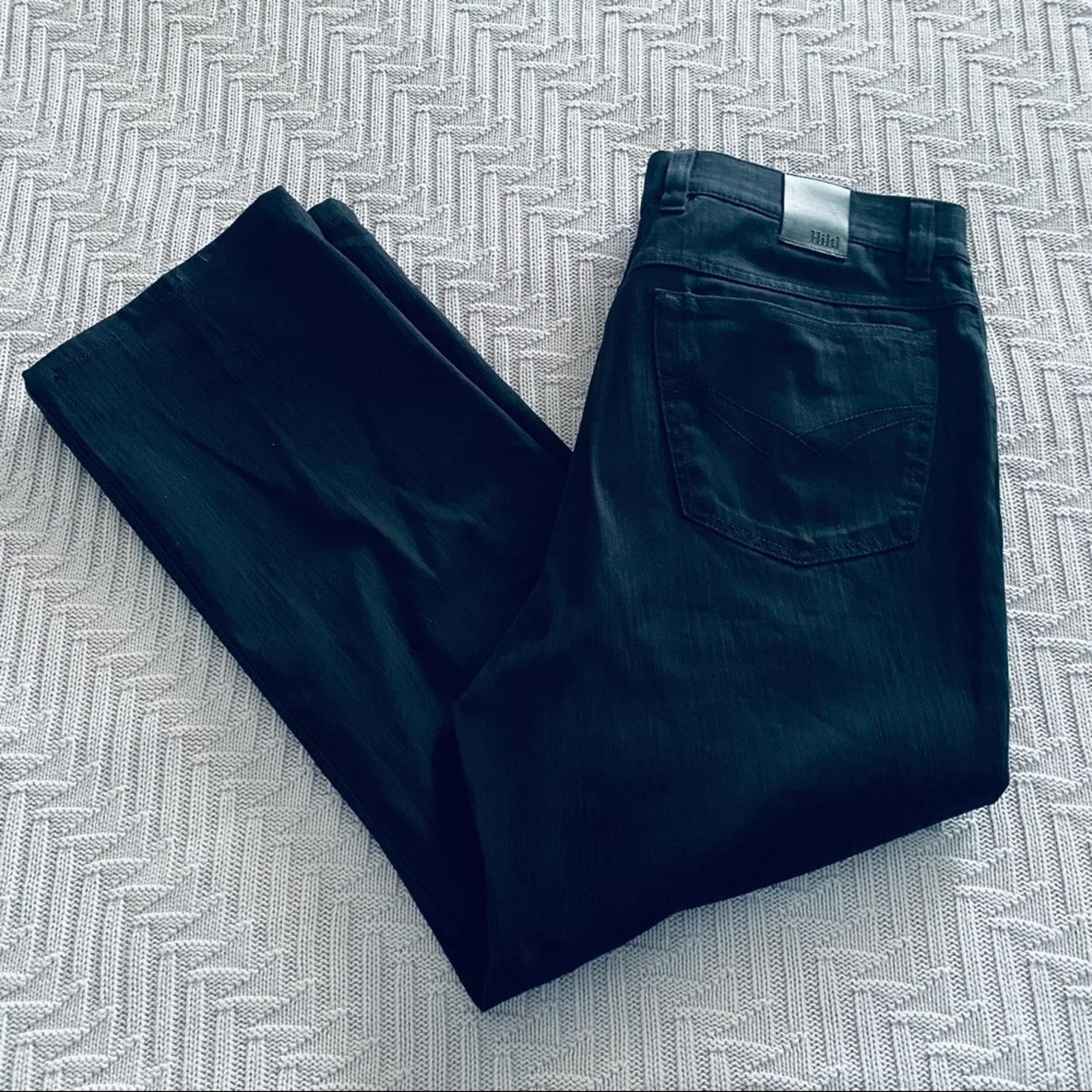 Hiltl Hiltl black straight leg jeans Size US 36 / EU 52 - 1 Thumbnail