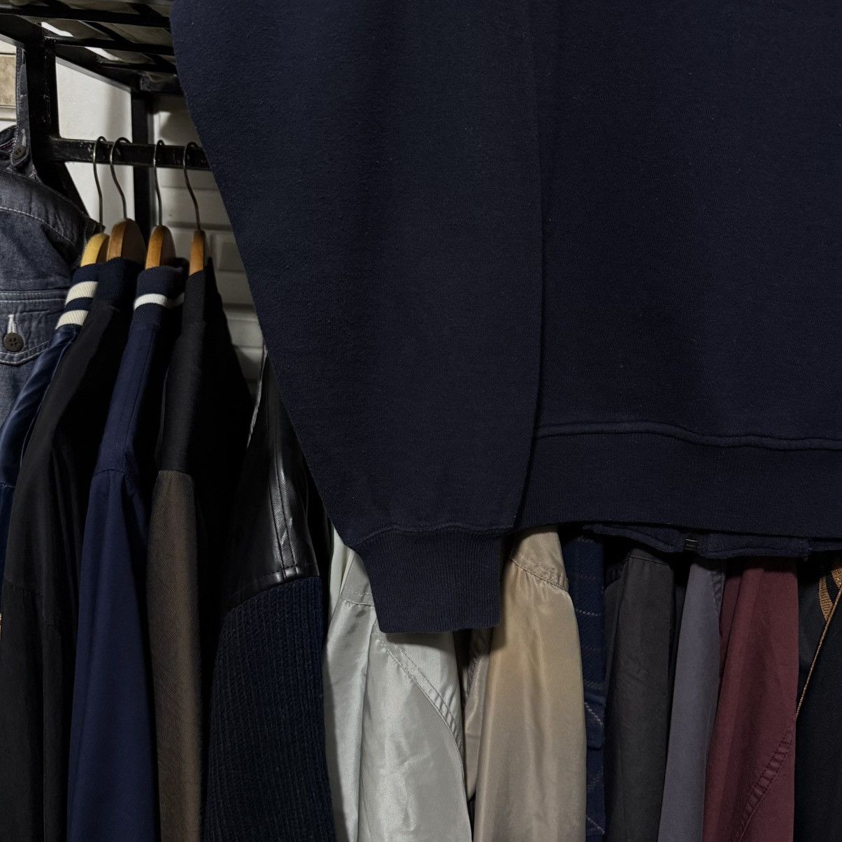 Issey Miyake Issey miyake collection navy ziphoodie Size US M / EU 48-50 / 2 - 4 Thumbnail