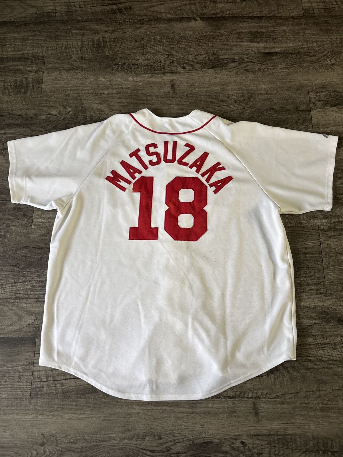 Majestic Red Sox Dice-K Matsuzaka Y2K Jersey – Men’s Large Size US L / EU 52-54 / 3 - 2 Thumbnail