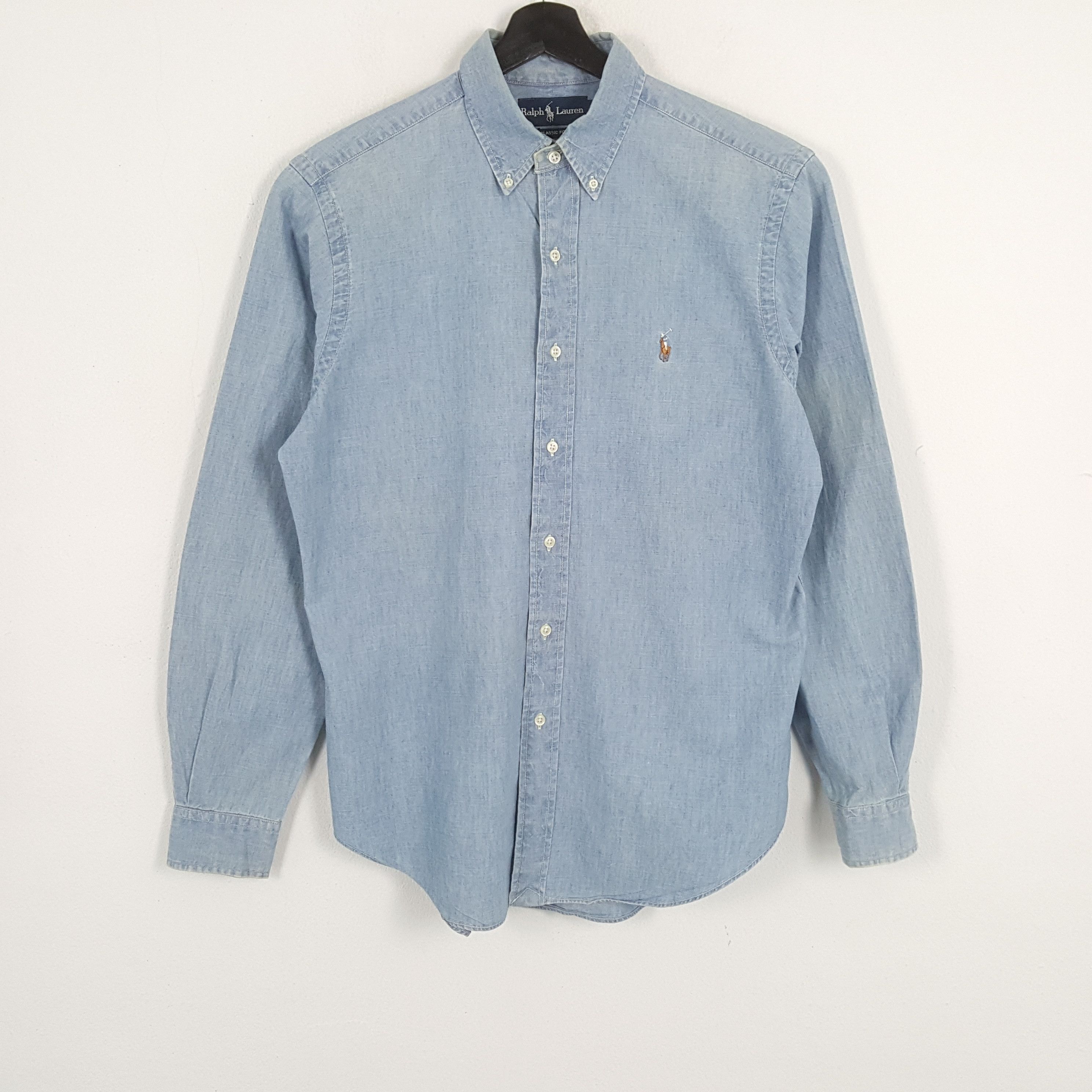 Ralph Lauren × Vintage RALPH LAUREN Fashion Brand Casual Formal Style Shirt Size US M / EU 48-50 / 2 - 1 Thumbnail