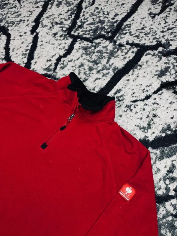 Other Engelbert Strauss halfzip fleece jacket red XXL logo Size US XXL / EU 58 / 5 - 3 Thumbnail