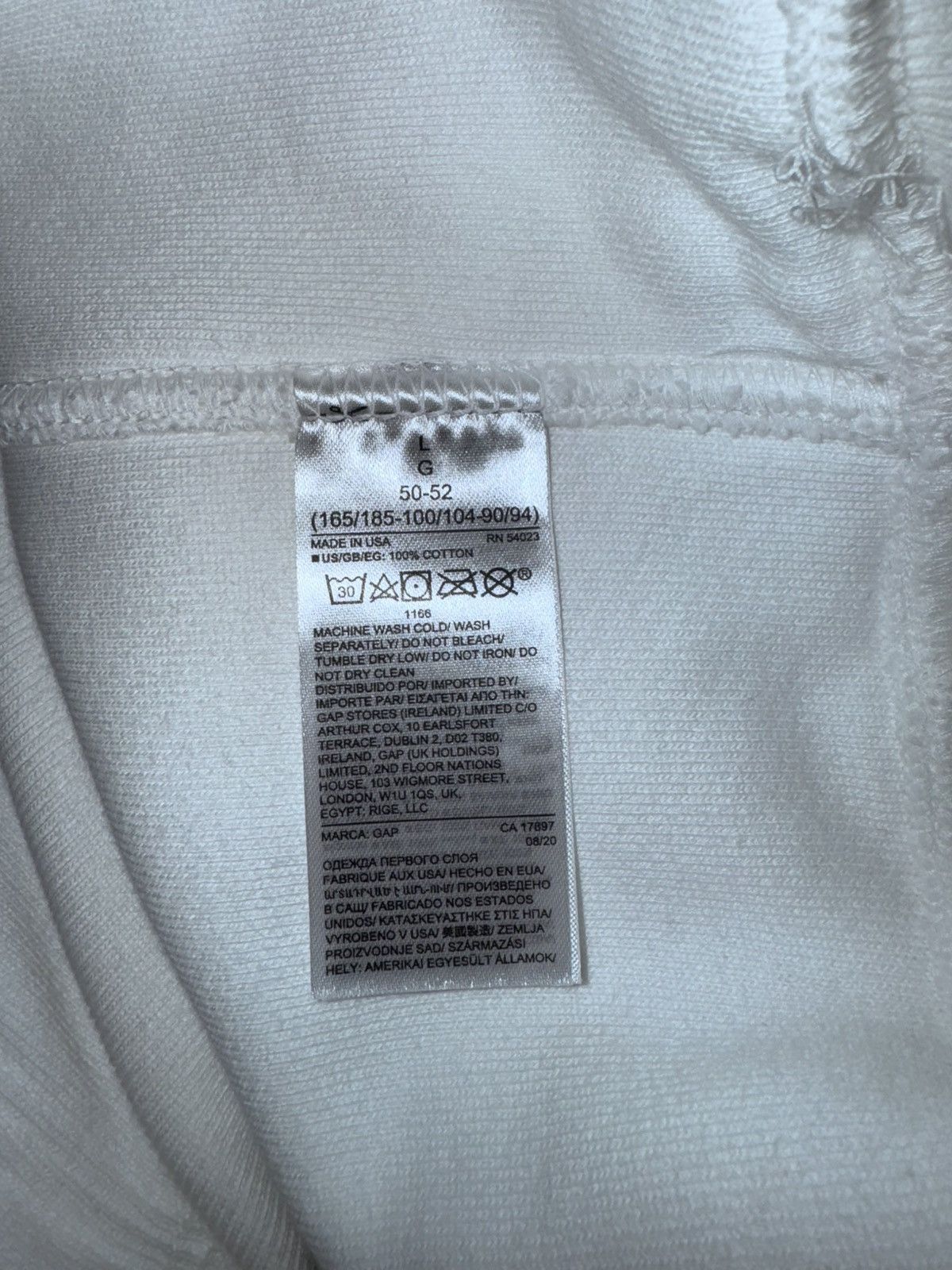 Gap × Yeezy YZY GAP 2020 Wyoming Perfect Hoodie Sample Size US L / EU 52-54 / 3 - 3 Thumbnail