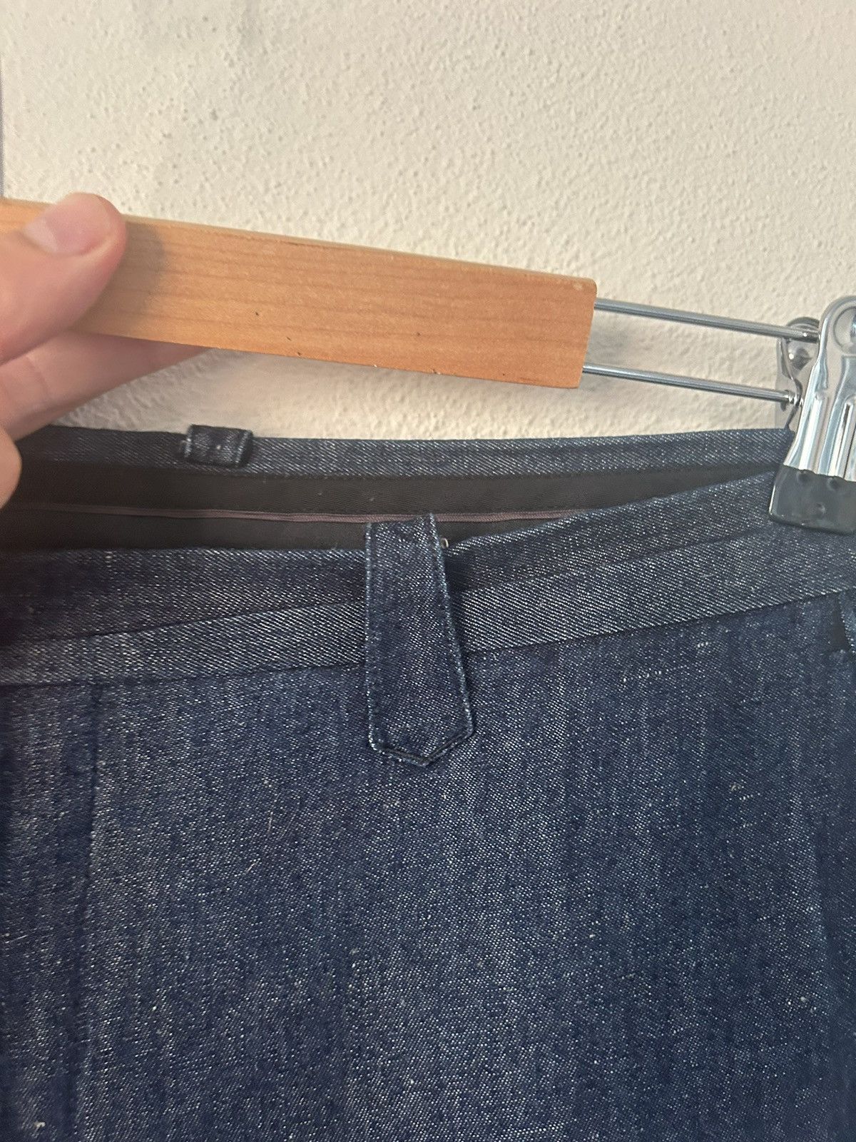 Gucci Blue Linen/Cotton Blend Pants Size US 36 / EU 52 - 7 Thumbnail