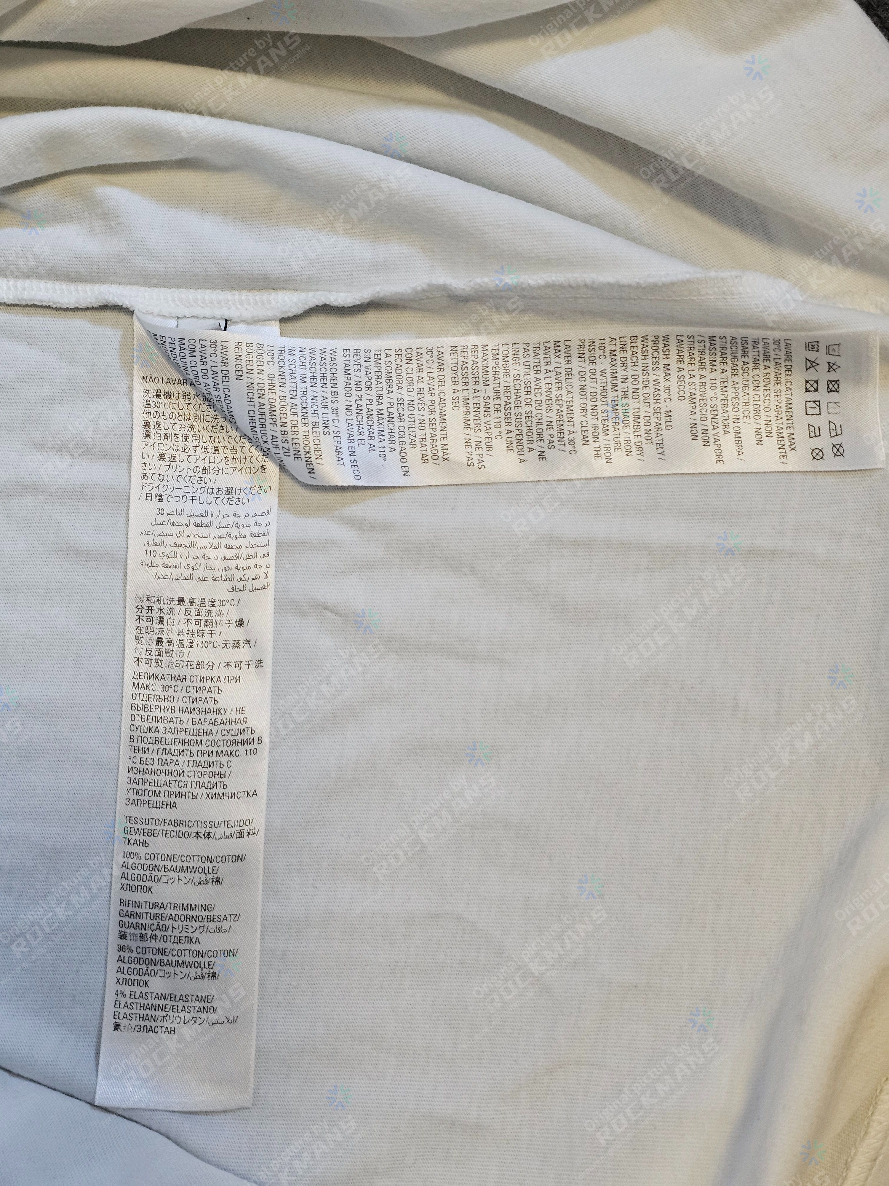 Balenciaga Balenciaga Script Logo Oversize T-shirt White Size L Size US L / EU 52-54 / 3 - 7 Thumbnail