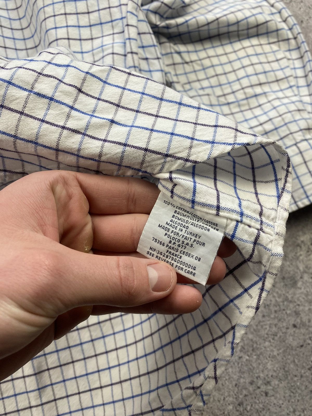 Polo Ralph Lauren × Vintage Vintage Y2K POLO RALPH LAUREN Checked Flannel Shirt 90 Style Size US L / EU 52-54 / 3 - 7 Thumbnail