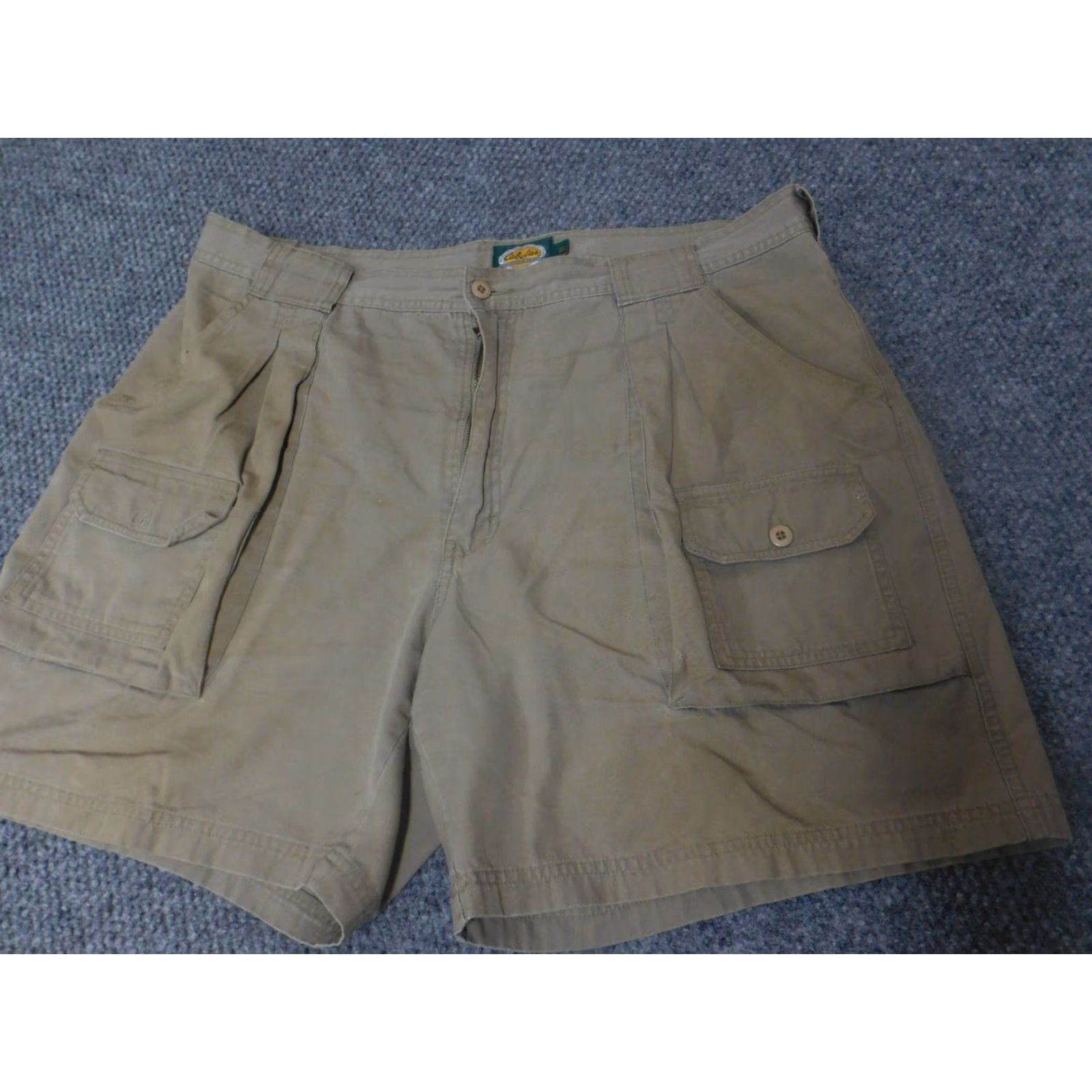 Vintage Cabela's Shorts Cargo Mens 38 Beige Outdoor Breathable Lightweight Stretch Regular Size US 38 / EU 54 - 3 Thumbnail