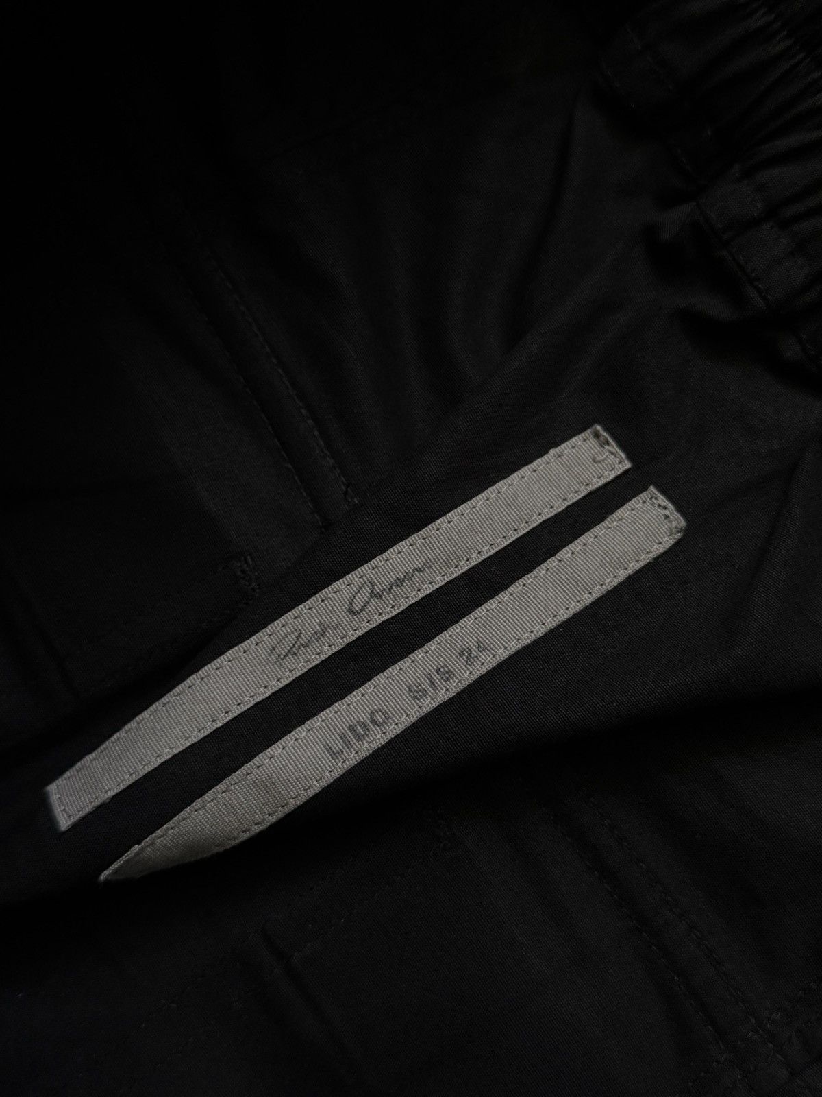 Rick Owens Rick Owens SS24 “Lido” Drawstring Drop-crotch Trousers Size US 32 / EU 48 - 4 Thumbnail