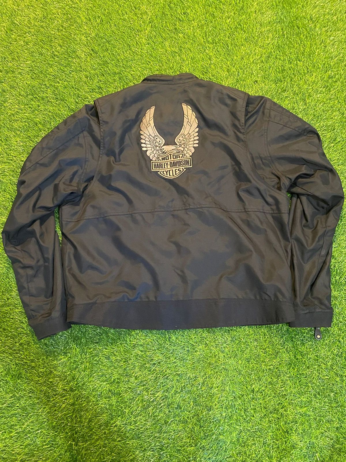 Harley Davidson Harley davidson motorcycle zip up jacket bomber size XL Size US XL / EU 56 / 4 - 2 Thumbnail