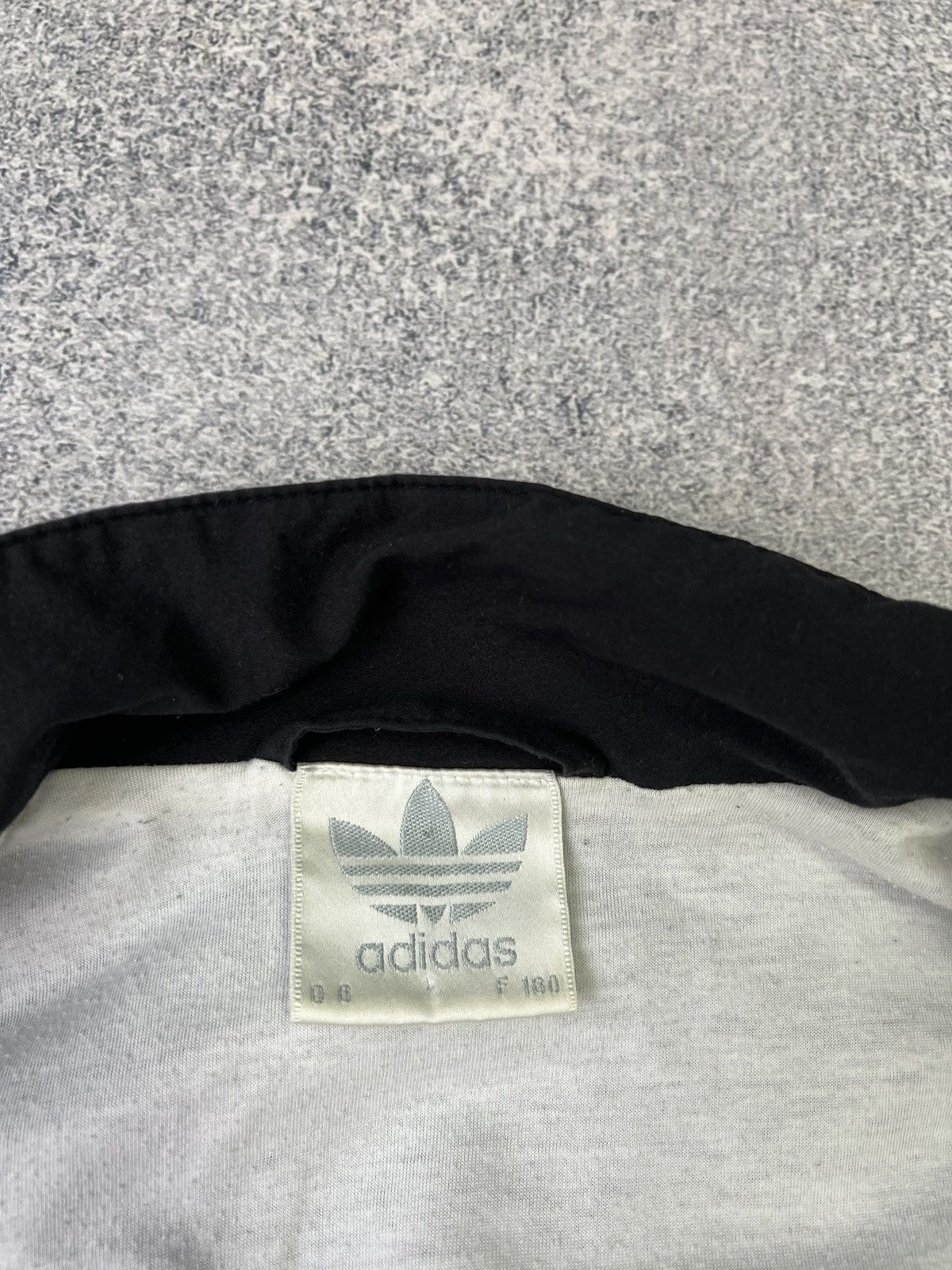 Adidas × Vintage Vintage Adidas 90-s Zip track sweatshirt Size US M / EU 48-50 / 2 - 7 Thumbnail