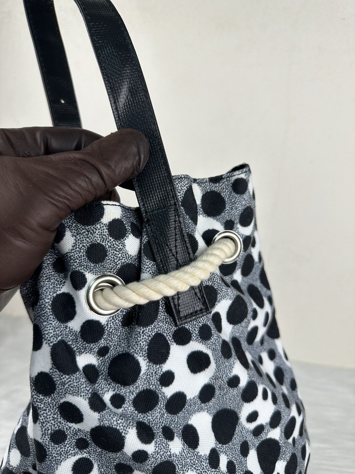 Jean Paul Gaultier Authentic Jean Paul Gaultier Drawstring Backpack Shoulder Size ONE SIZE - 10 Thumbnail