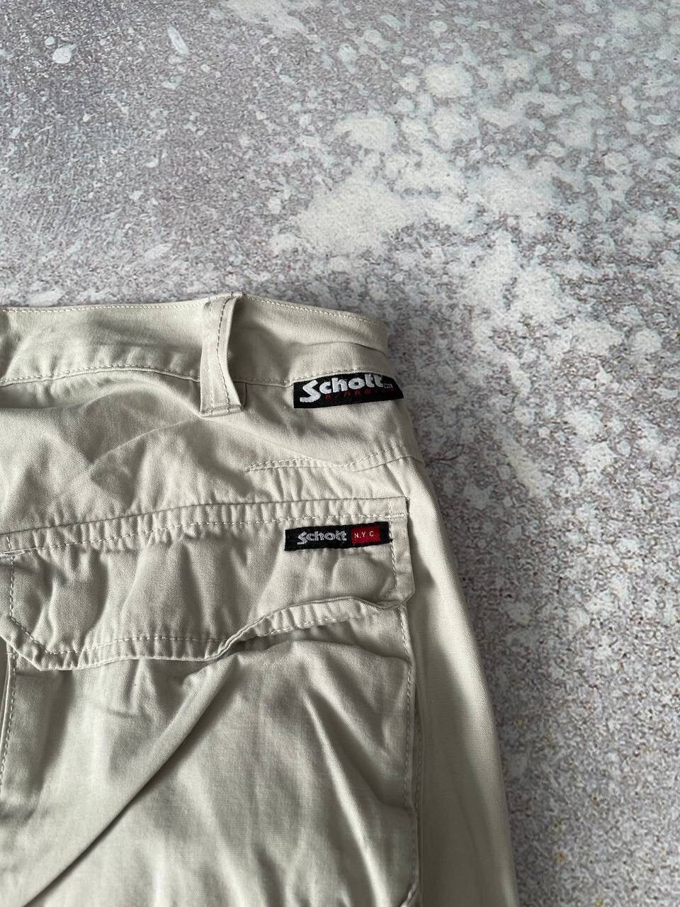 Schott Vintage 90s Schott Cargo Parachute Baggy Transformer Pants Size US 34 / EU 50 - 8 Thumbnail