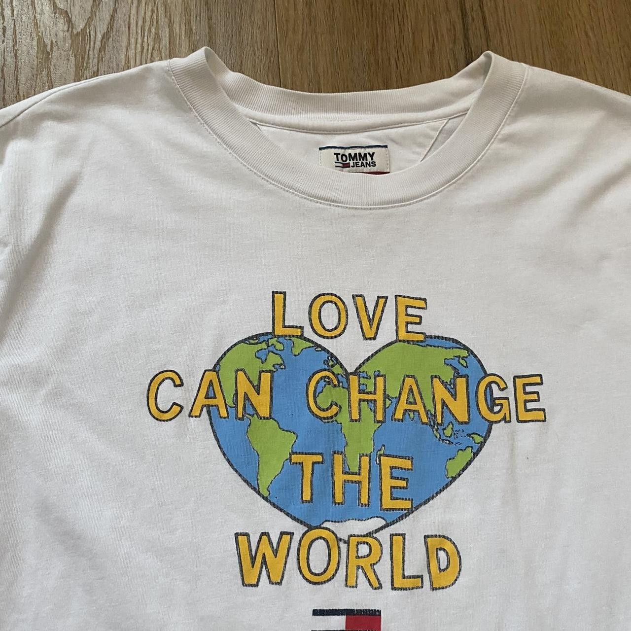 Tommy Hilfiger Tommy Hilfiger white cropped t-shirt with Size US M / EU 48-50 / 2 - 3 Thumbnail