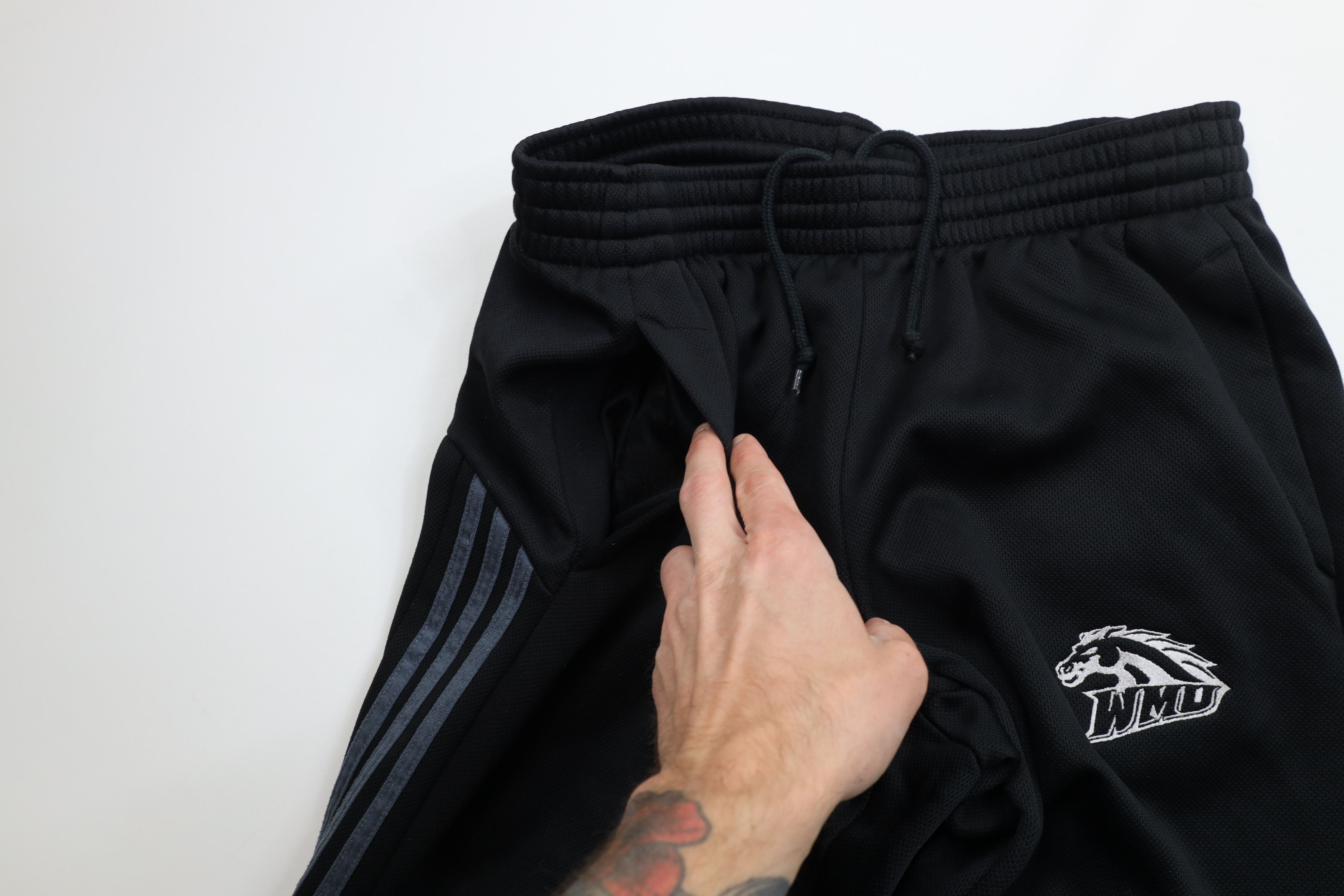 Adidas Adidas Western Michigan University Football Sweatpants Size US 34 / EU 50 - 6 Thumbnail