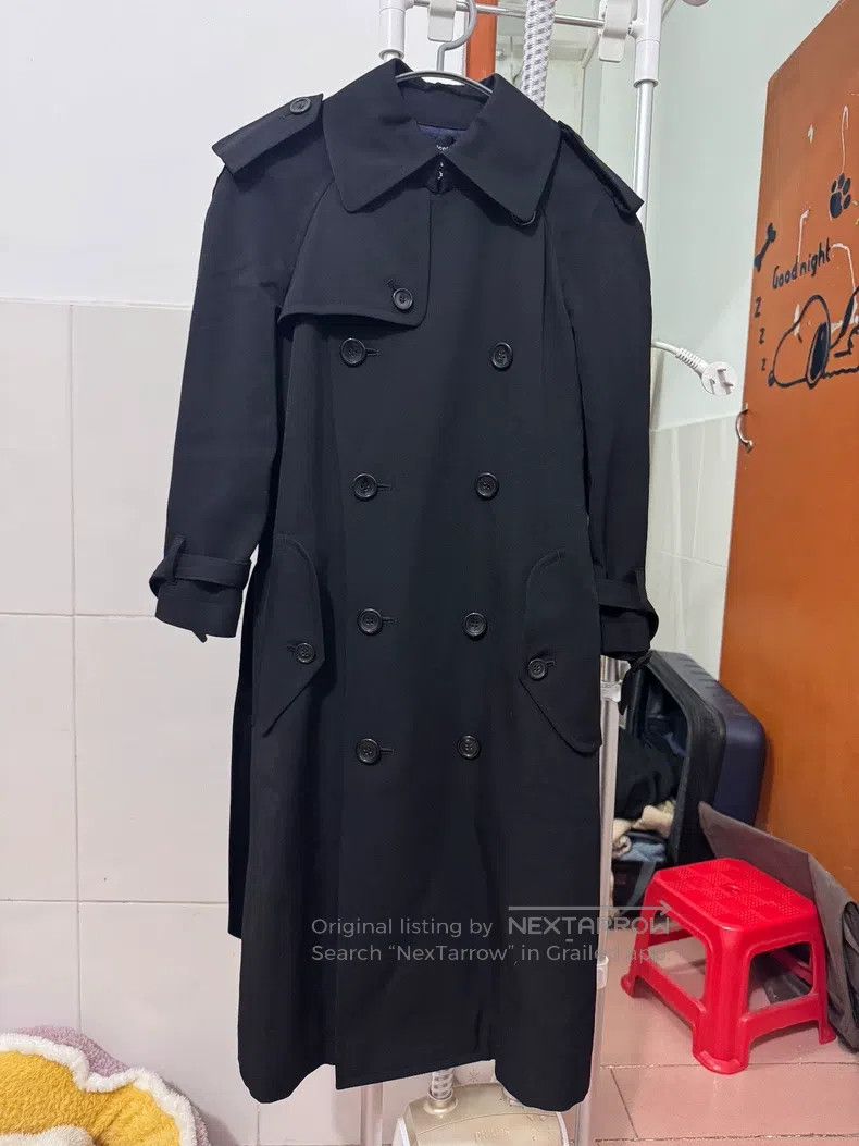 Comme des Garcons Comme Des Garcons Black Trench Coat Size M / US 6-8 / IT 42-44 - 1 Thumbnail