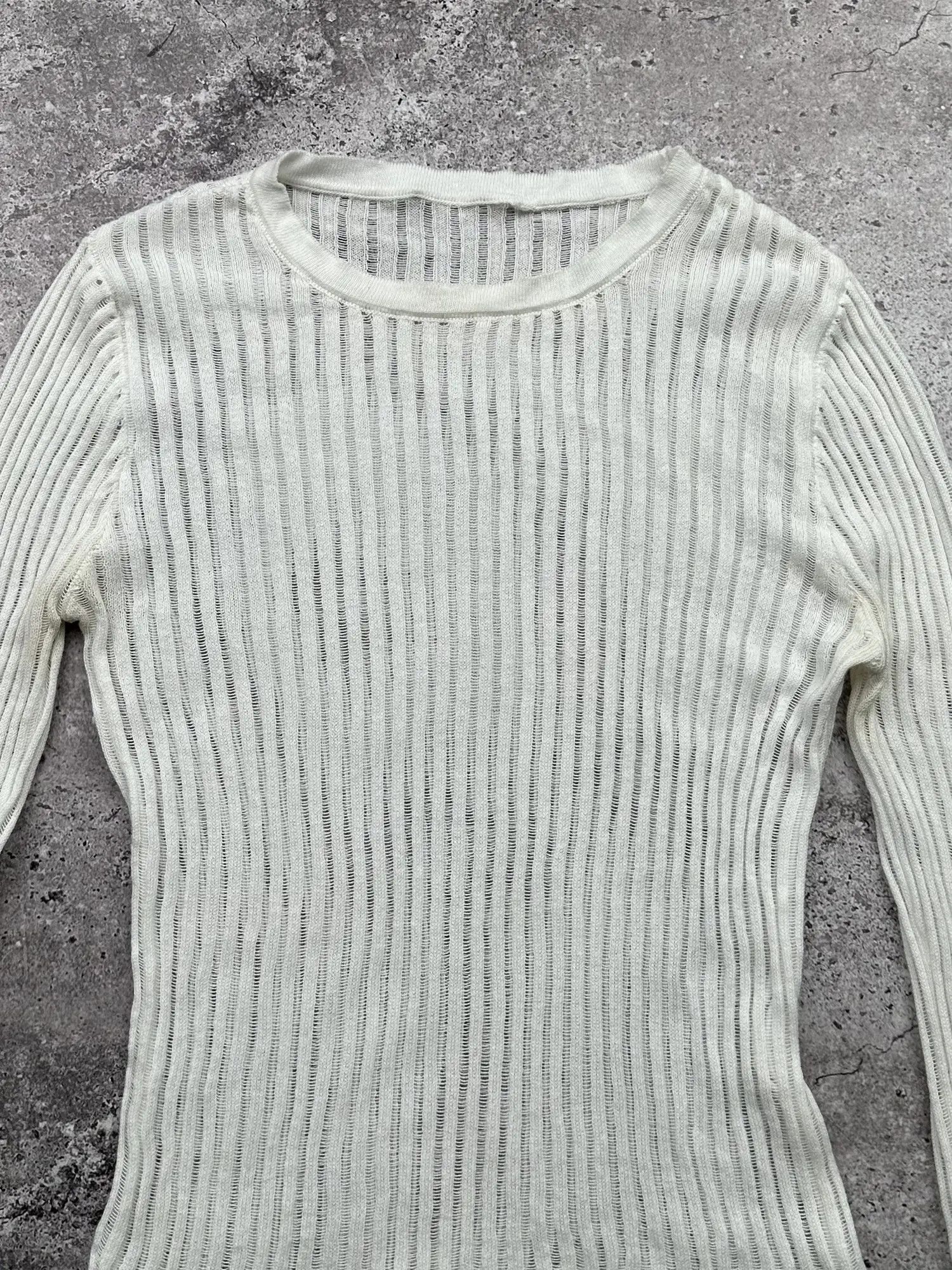 Vintage Vintage Mesh Long Sleeve C647(V347) Size S / US 4 / IT 40 - 2 Thumbnail