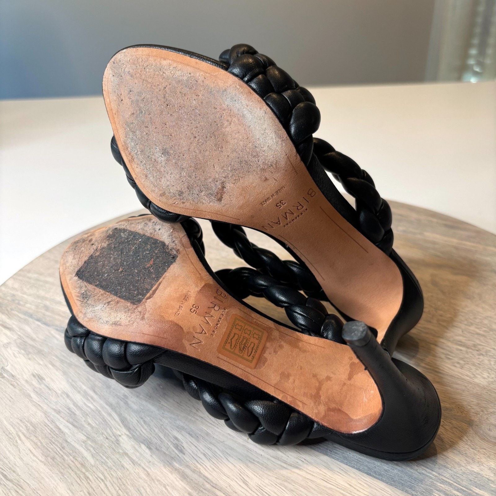 Alexandre Birman Alexandre Birman Clarita Leather Heels Black EU 35 US 5 Size US 5 / IT 35 - 8 Thumbnail