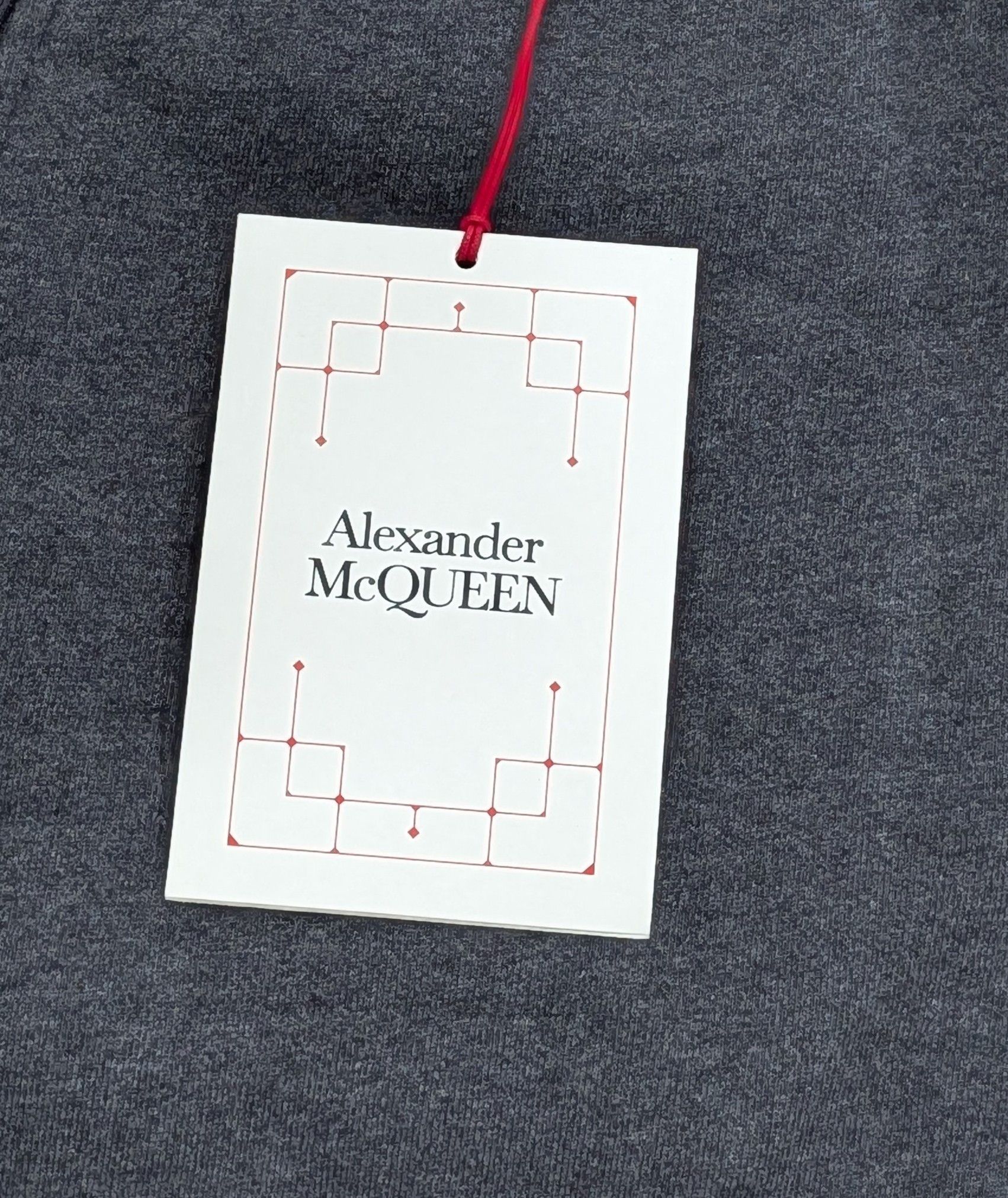 Alexander McQueen Alexander McQueen Elastic Waist Sweat Shorts Charcoal Large Size US 34 / EU 50 - 7 Thumbnail