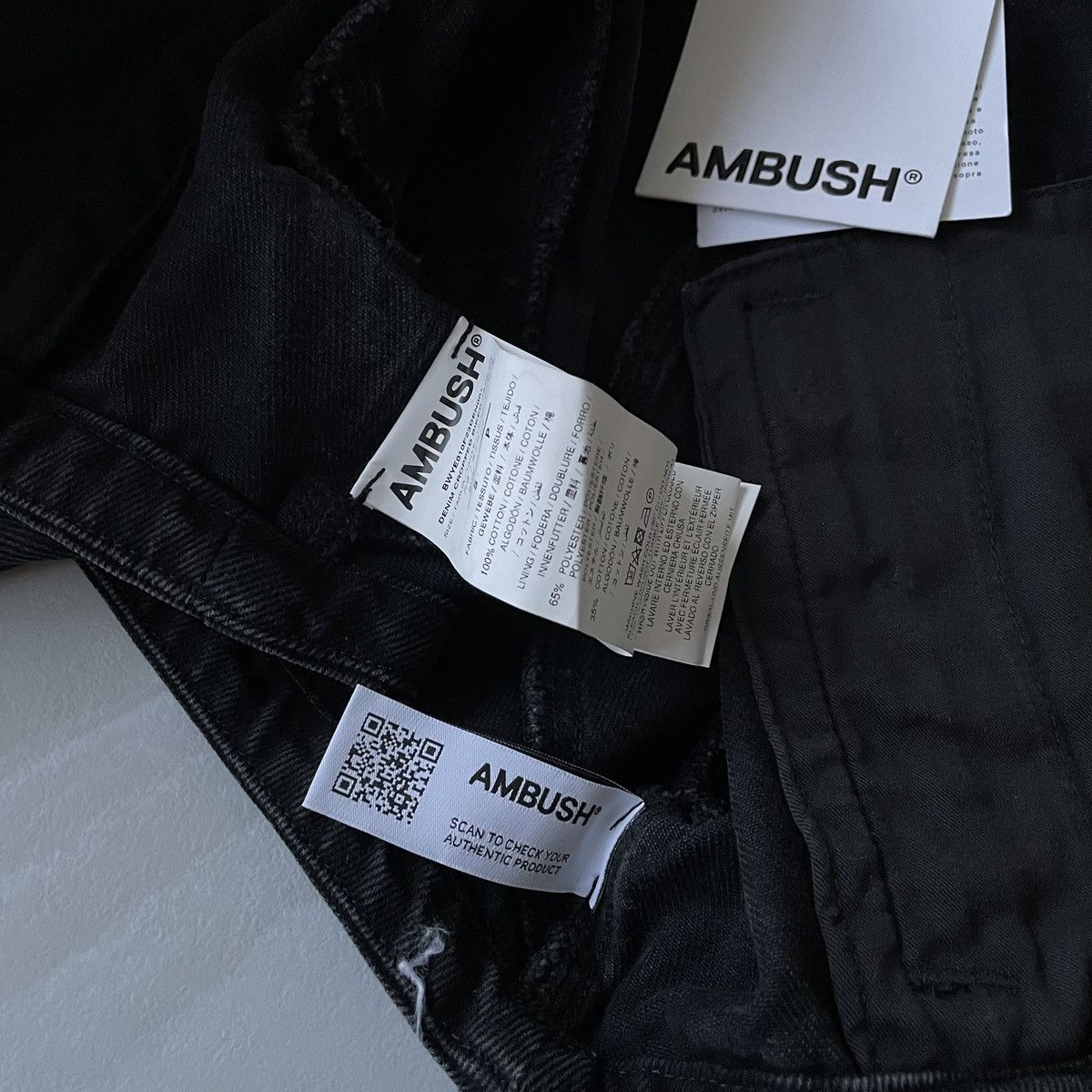 Ambush Design DENIM CROPPED BIKER JACKET AMBUSH Size S / US 4 / IT 40 - 9 Thumbnail