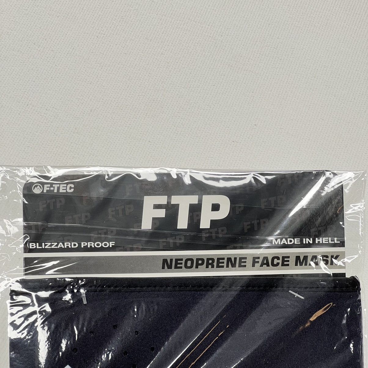 Fuck The Population NEW FTP Mask Neoprene Logo Black Ski Winter Face F-Tec Size ONE SIZE - 2 Thumbnail